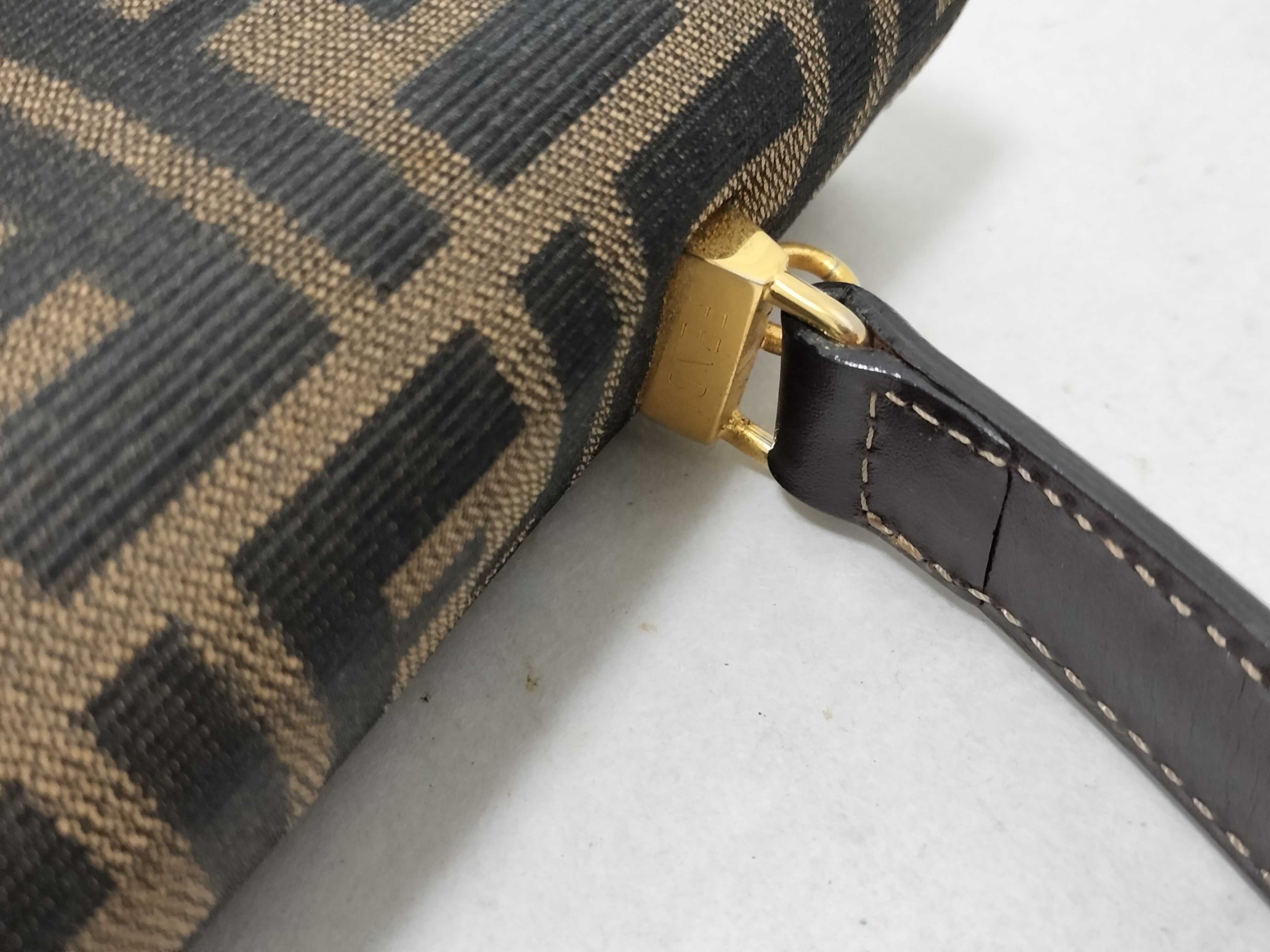 Zucca pattern Zucca top handle locking clasp handbag — view 5