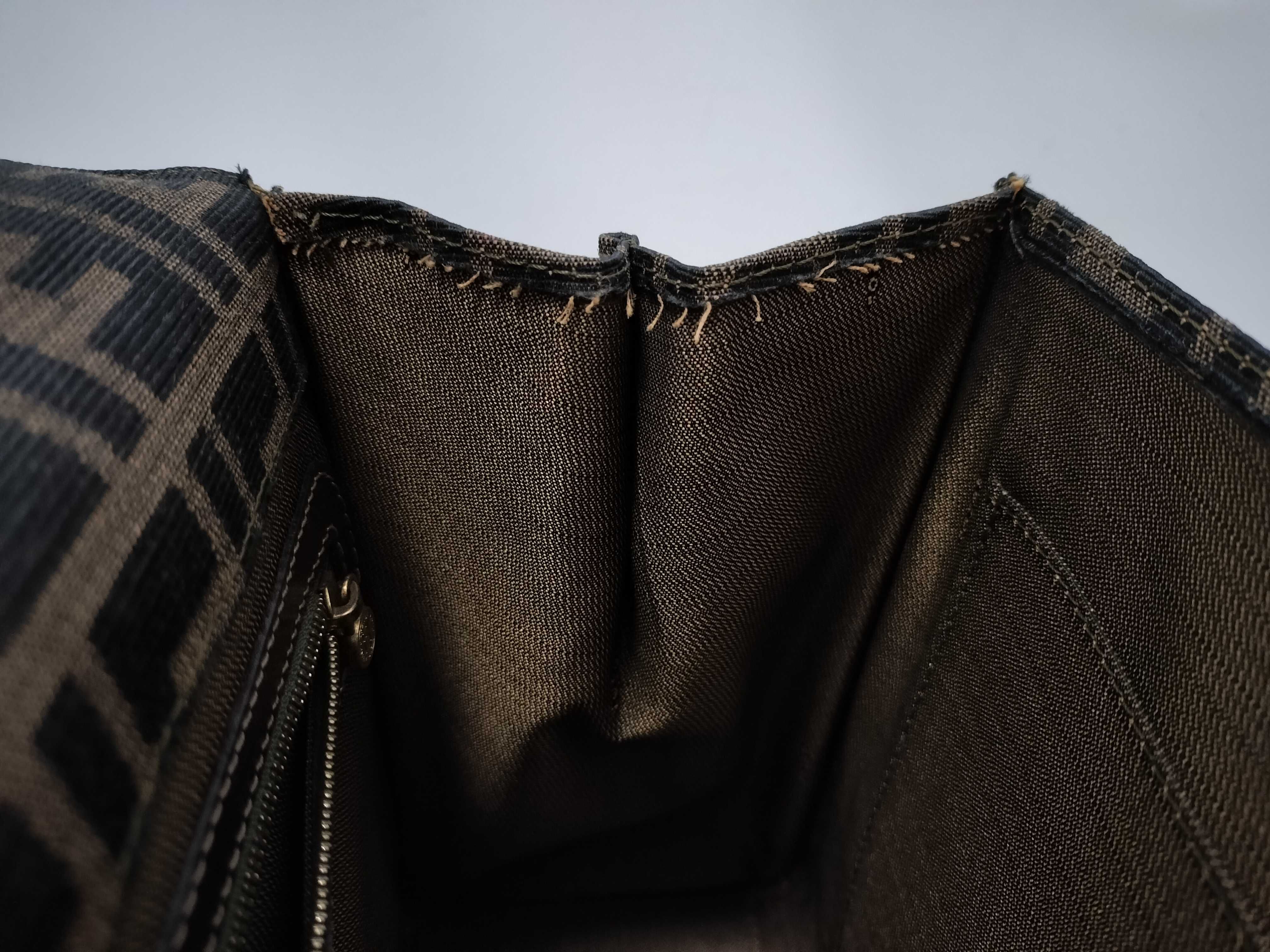Zucca pattern Zucca top handle locking clasp handbag — view 9