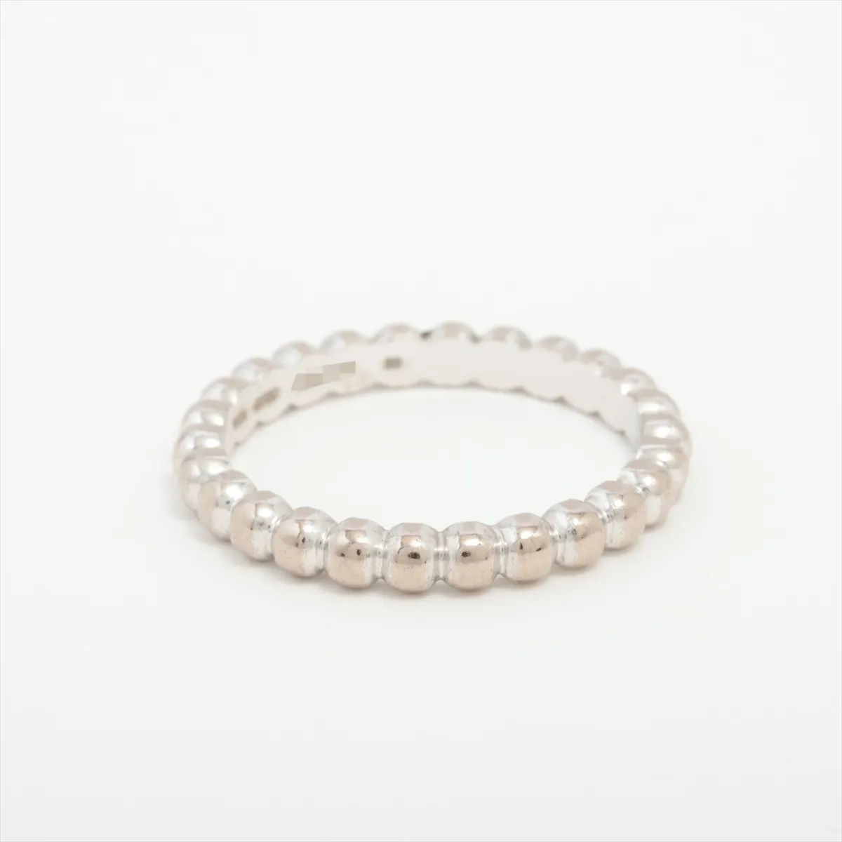 Perlee Ring, 750 (WG), 4.1g, Size 56, JB081694, Plating peeling. — view 2