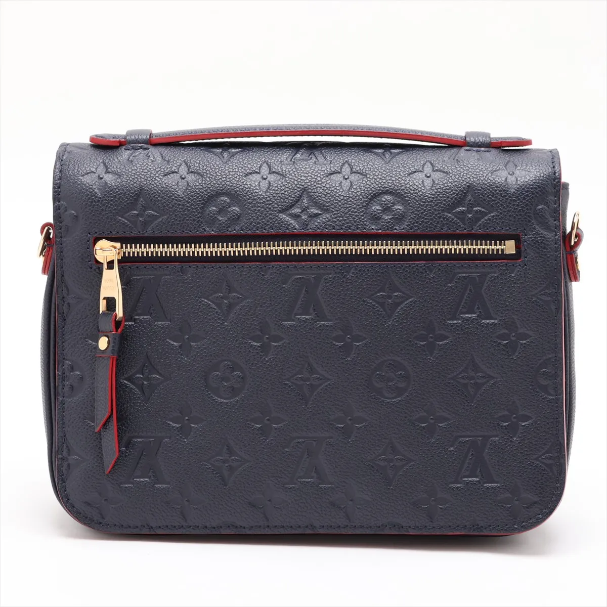 Monogram Empreinte Pochette Métis MM M44071 GI4129 Navy x Red (RFID detected) — view 2