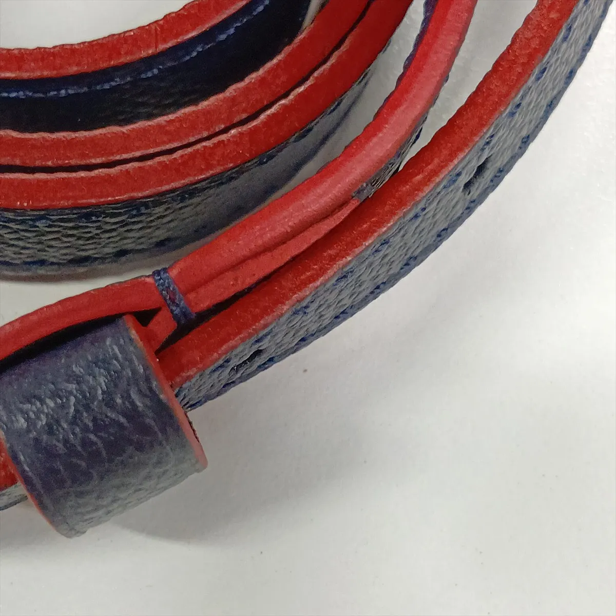 Monogram Empreinte Pochette Métis MM M44071 GI4129 Navy x Red (RFID detected) — view 14