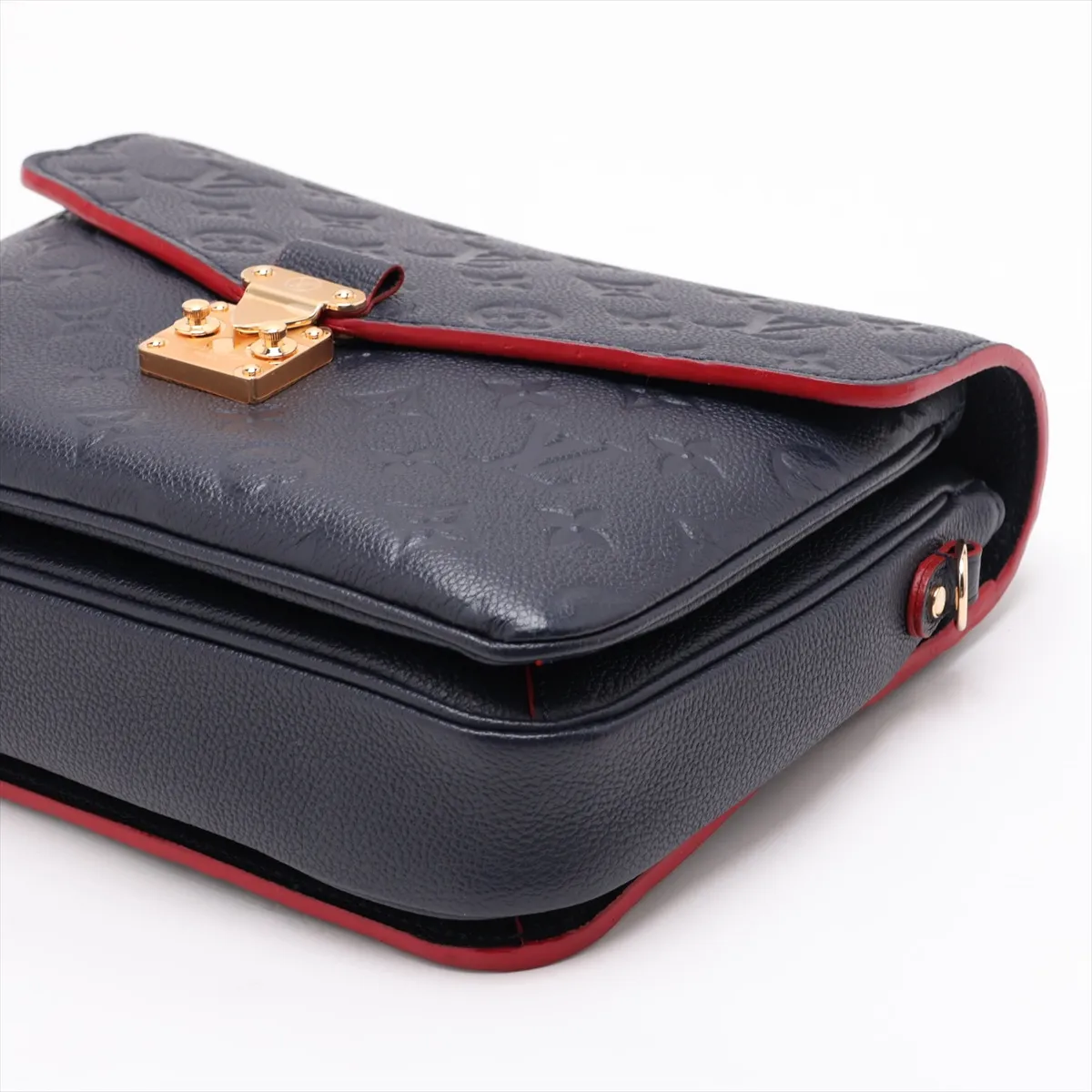 Monogram Empreinte Pochette Métis MM M44071 GI4129 Navy x Red (RFID detected) — view 3