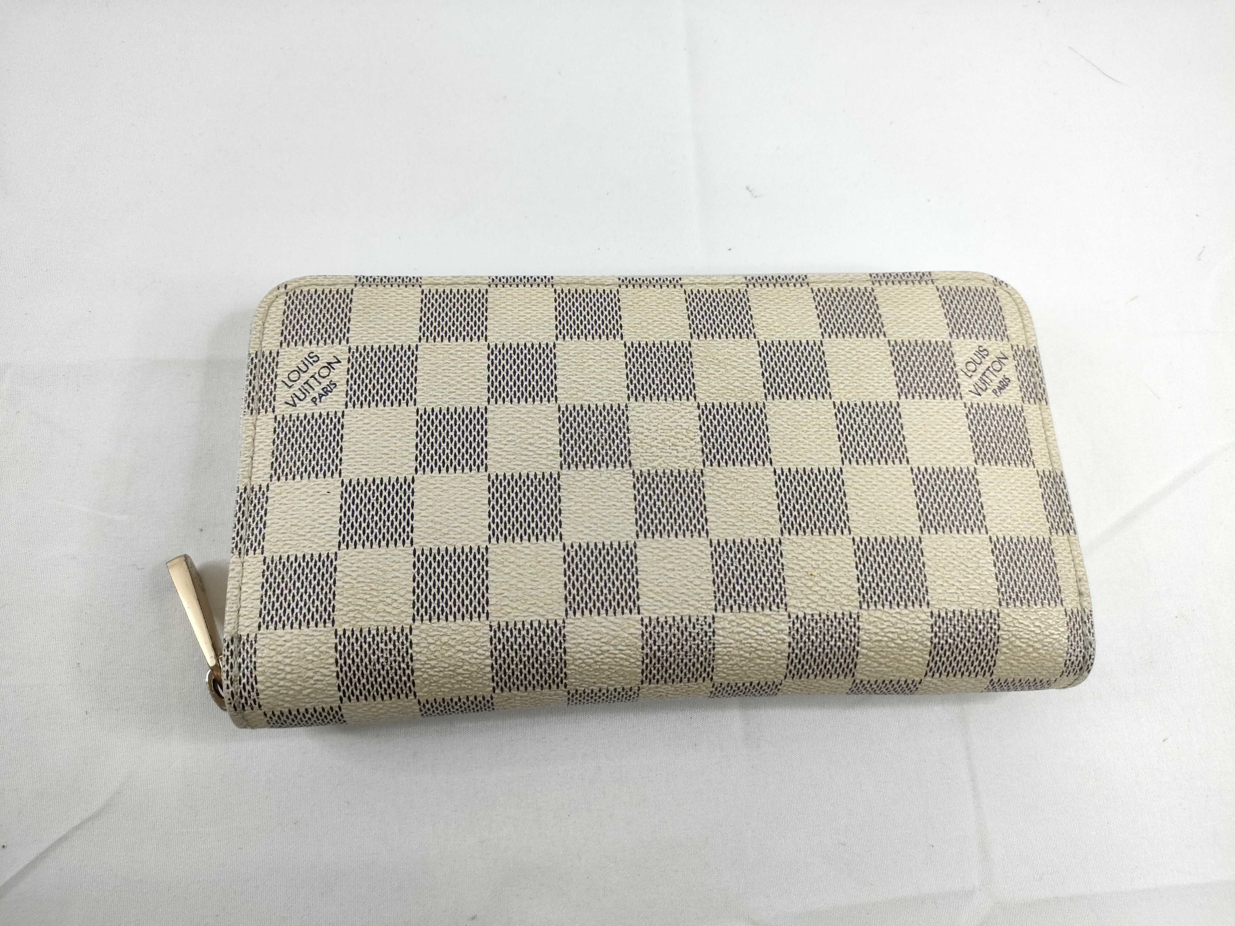Damier Azur LV Azur Zippy Wallet