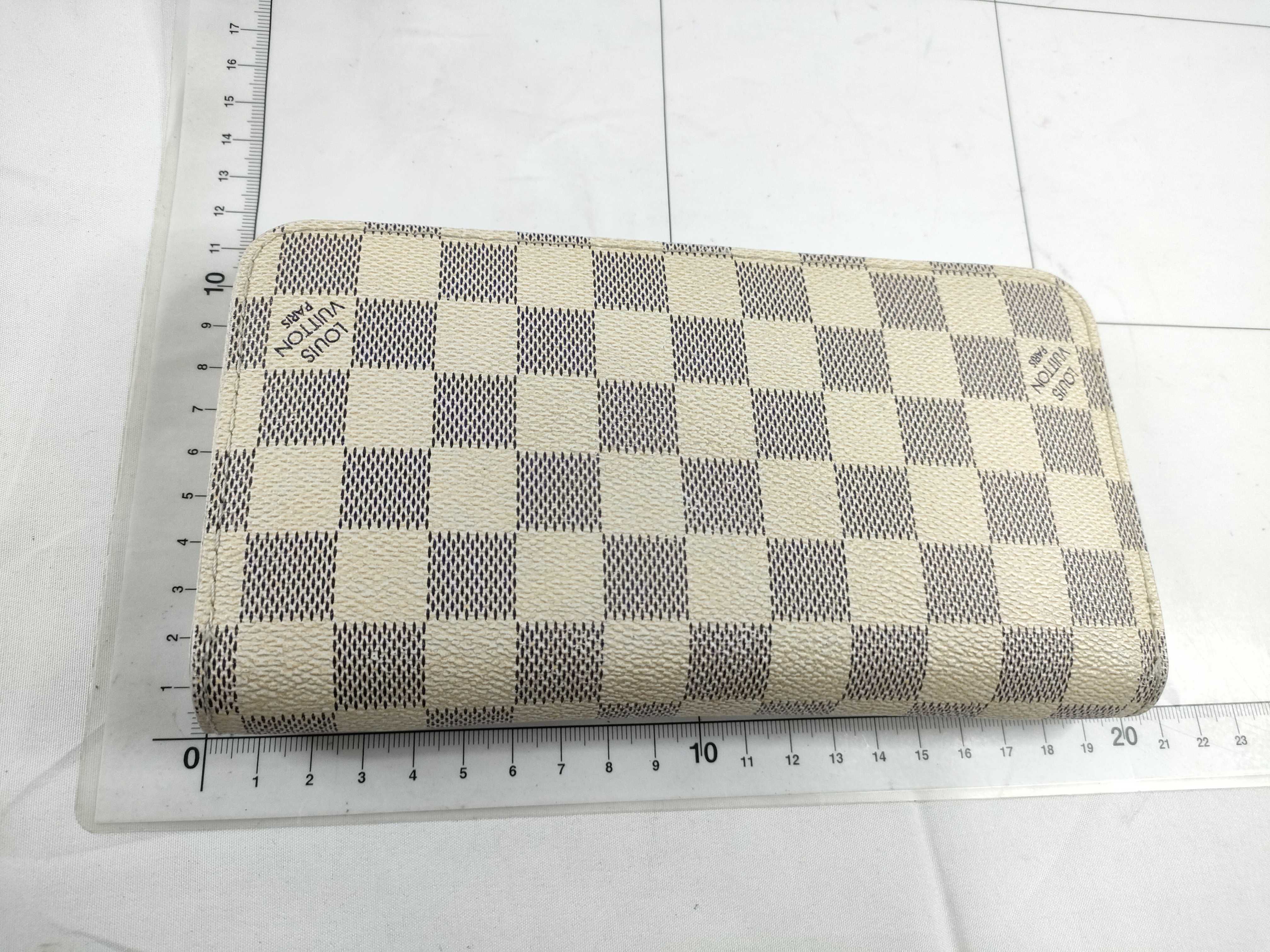 Damier Azur LV Azur Zippy Wallet — view 2