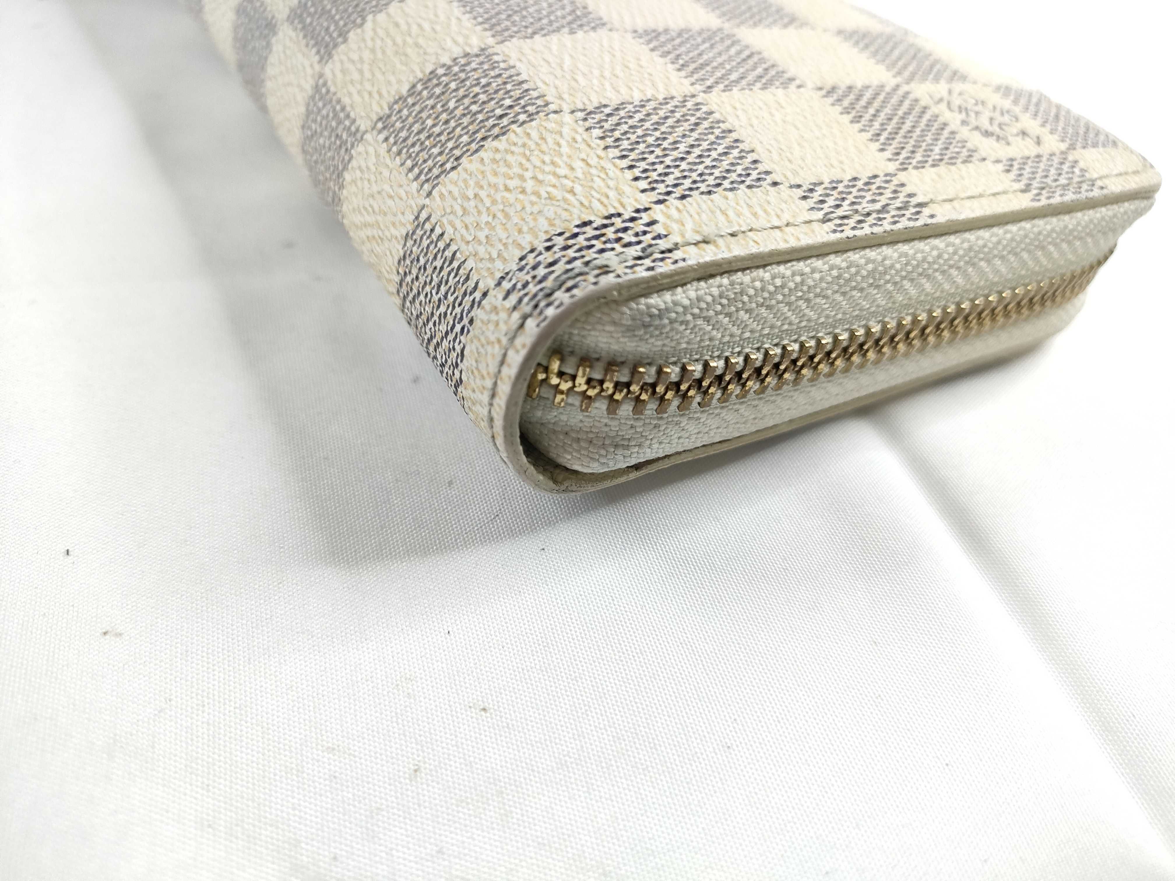 Damier Azur LV Azur Zippy Wallet — view 3