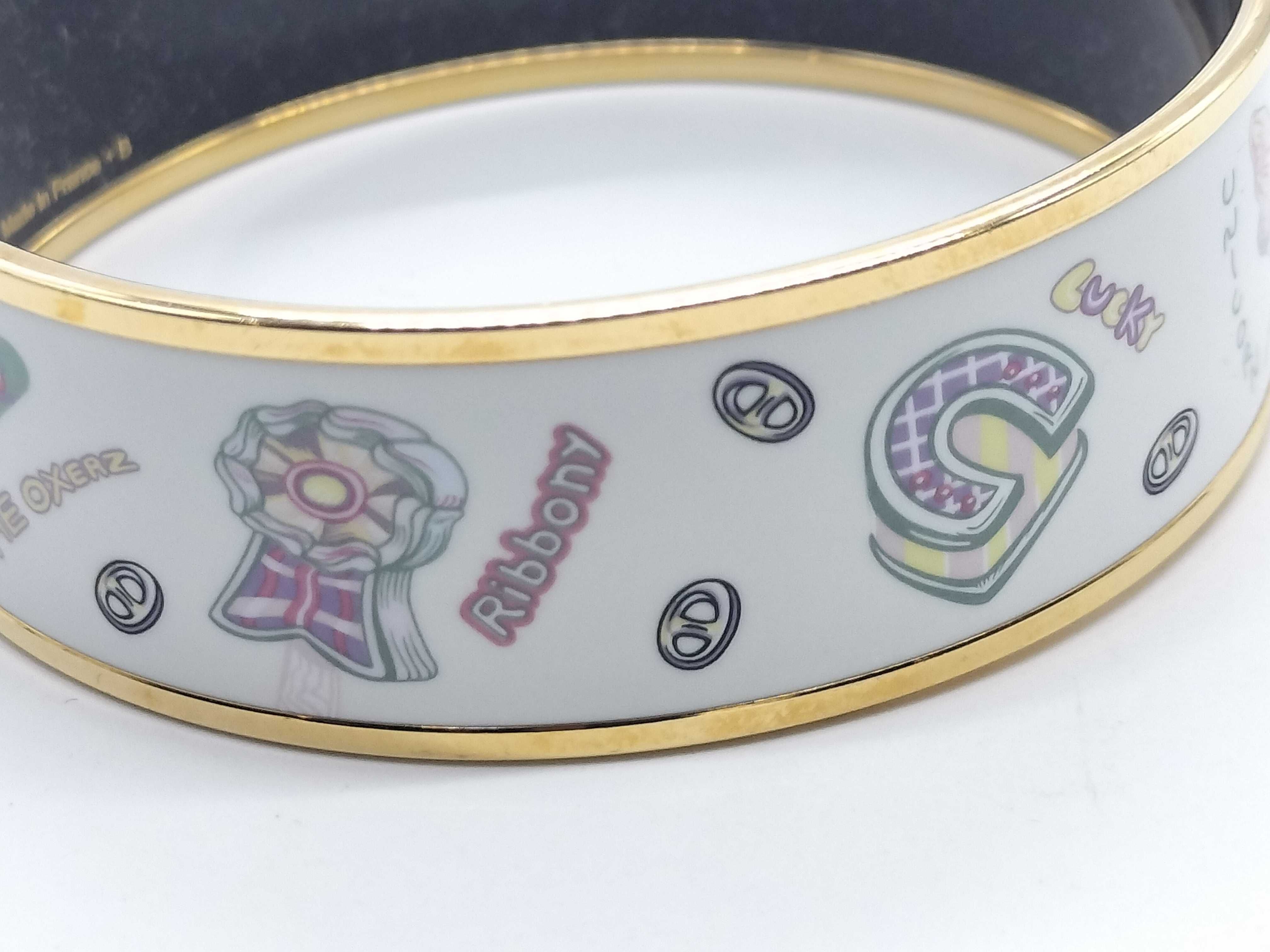 Enamel Tea for Two Bracelet/Bangle — view 5