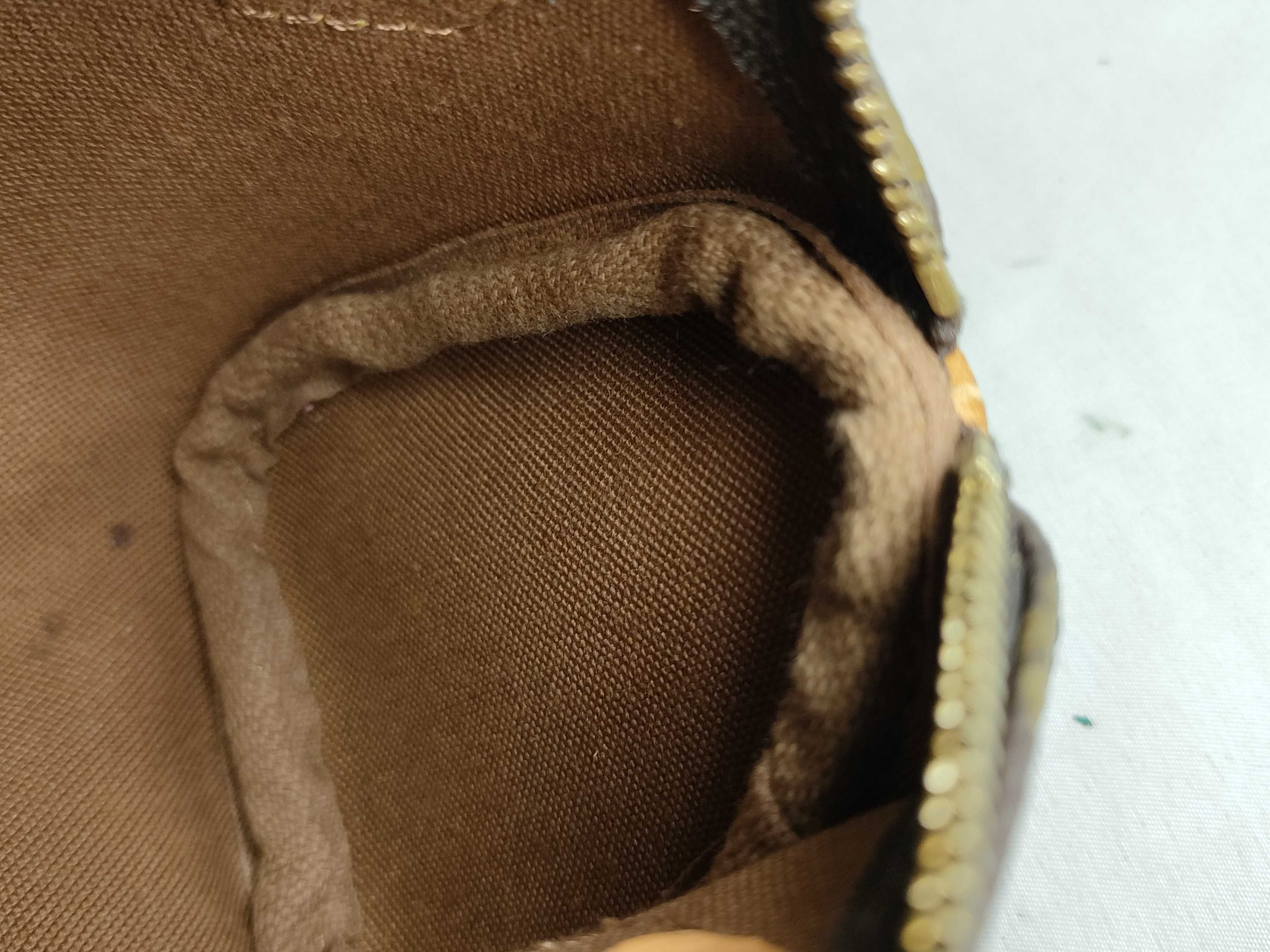 Monogram Louis Vuitton Monogram Mini Speedy M41534 Old Model Fabric Tag Boston Bag Handbag — view 9