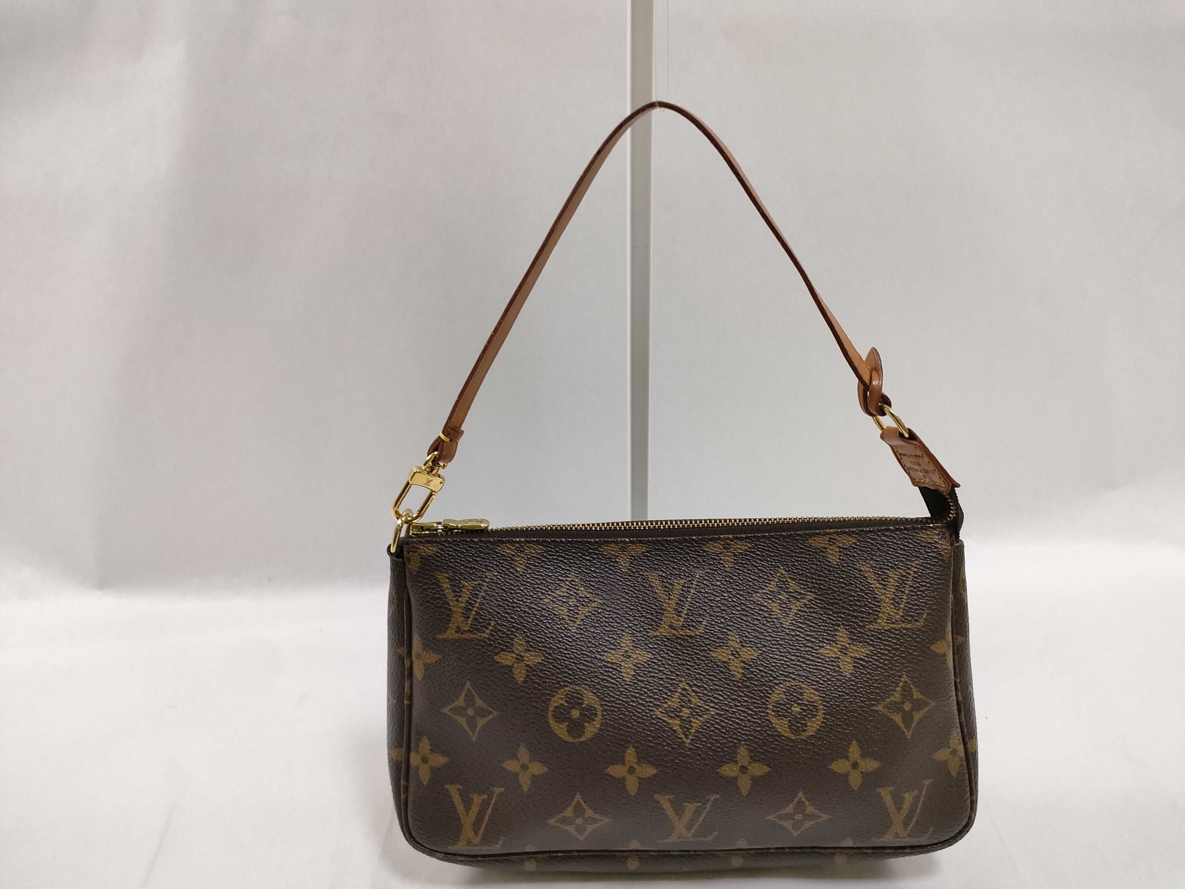 Monogram Pochette Accessoires M51980 Brown SL0022 Pouch