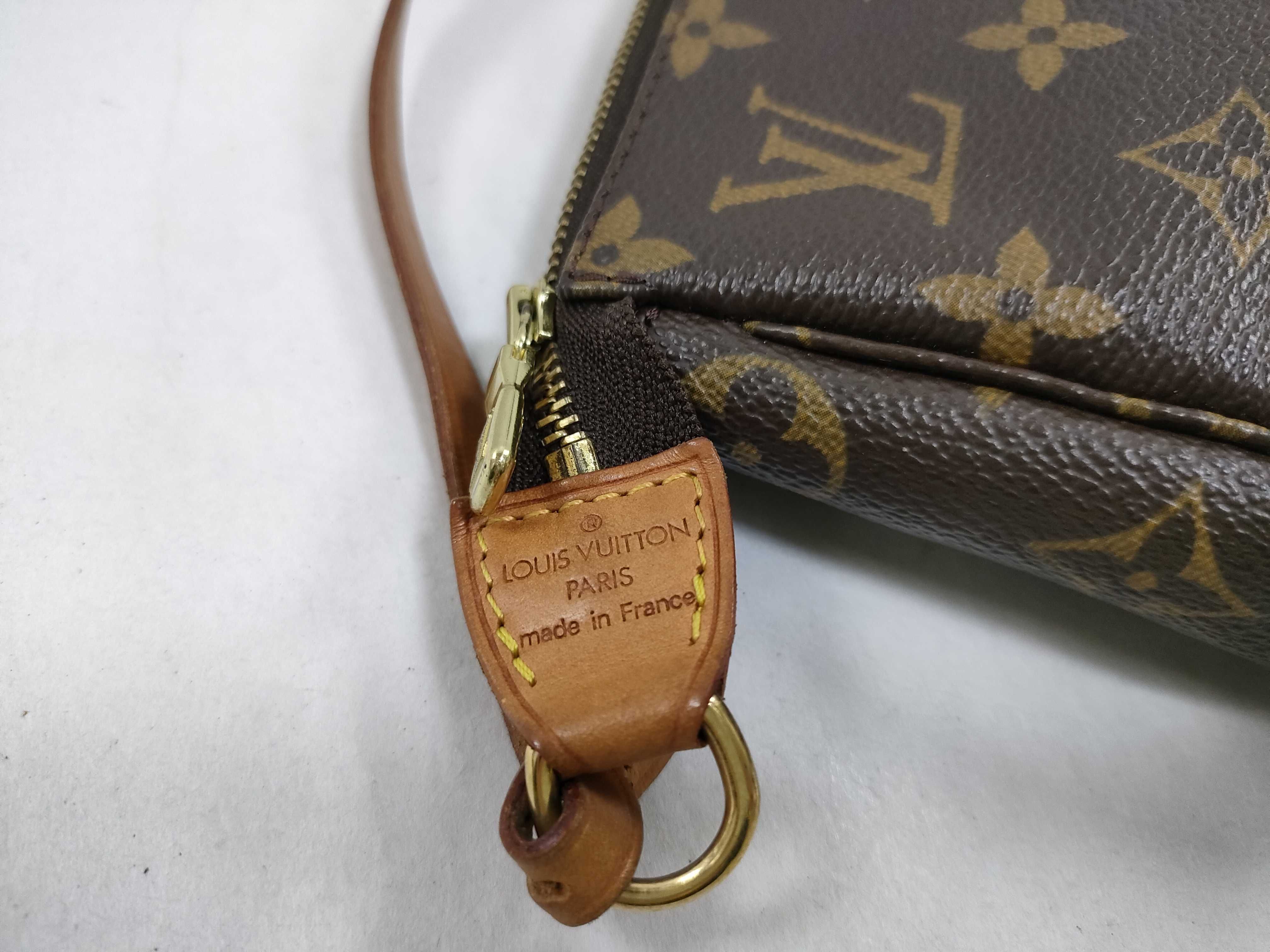 Monogram Pochette Accessoires M51980 Brown SL0022 Pouch — view 12