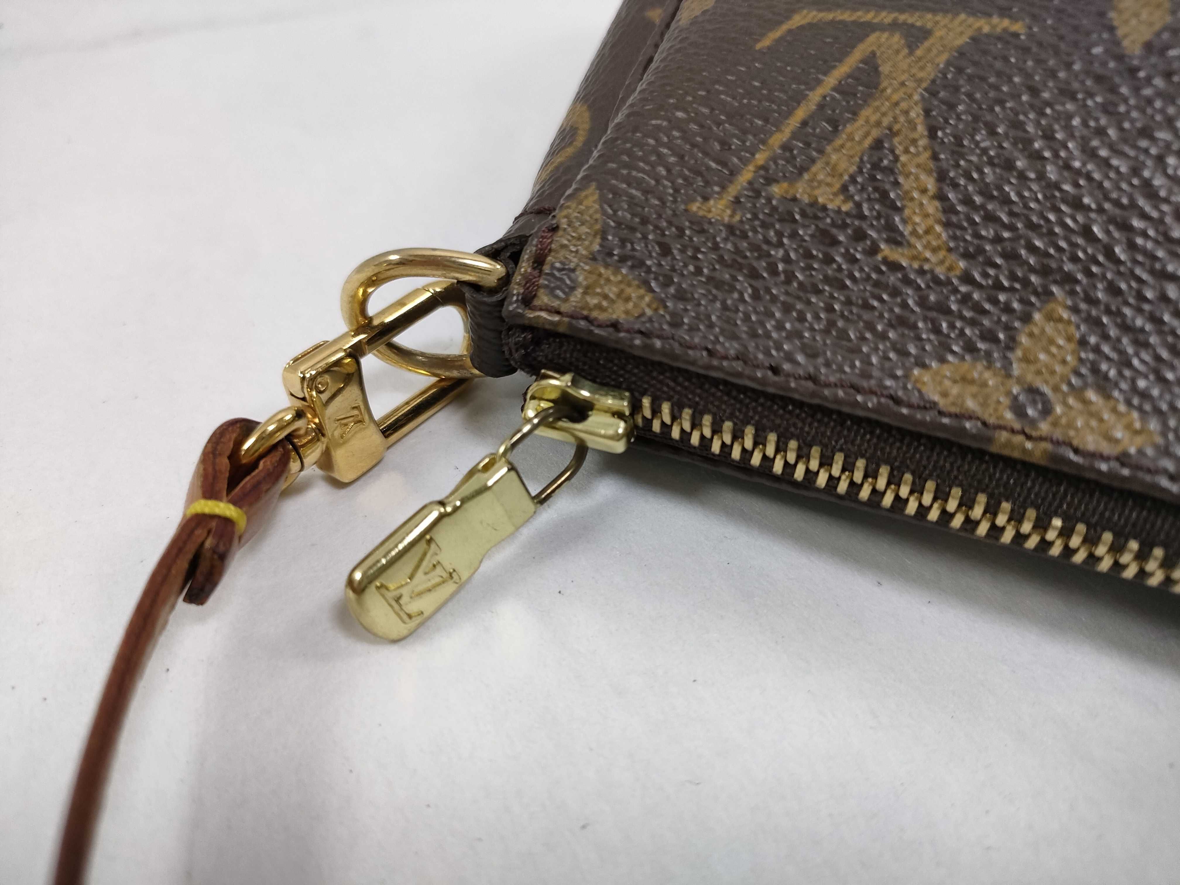 Monogram Pochette Accessoires M51980 Brown SL0022 Pouch — view 7