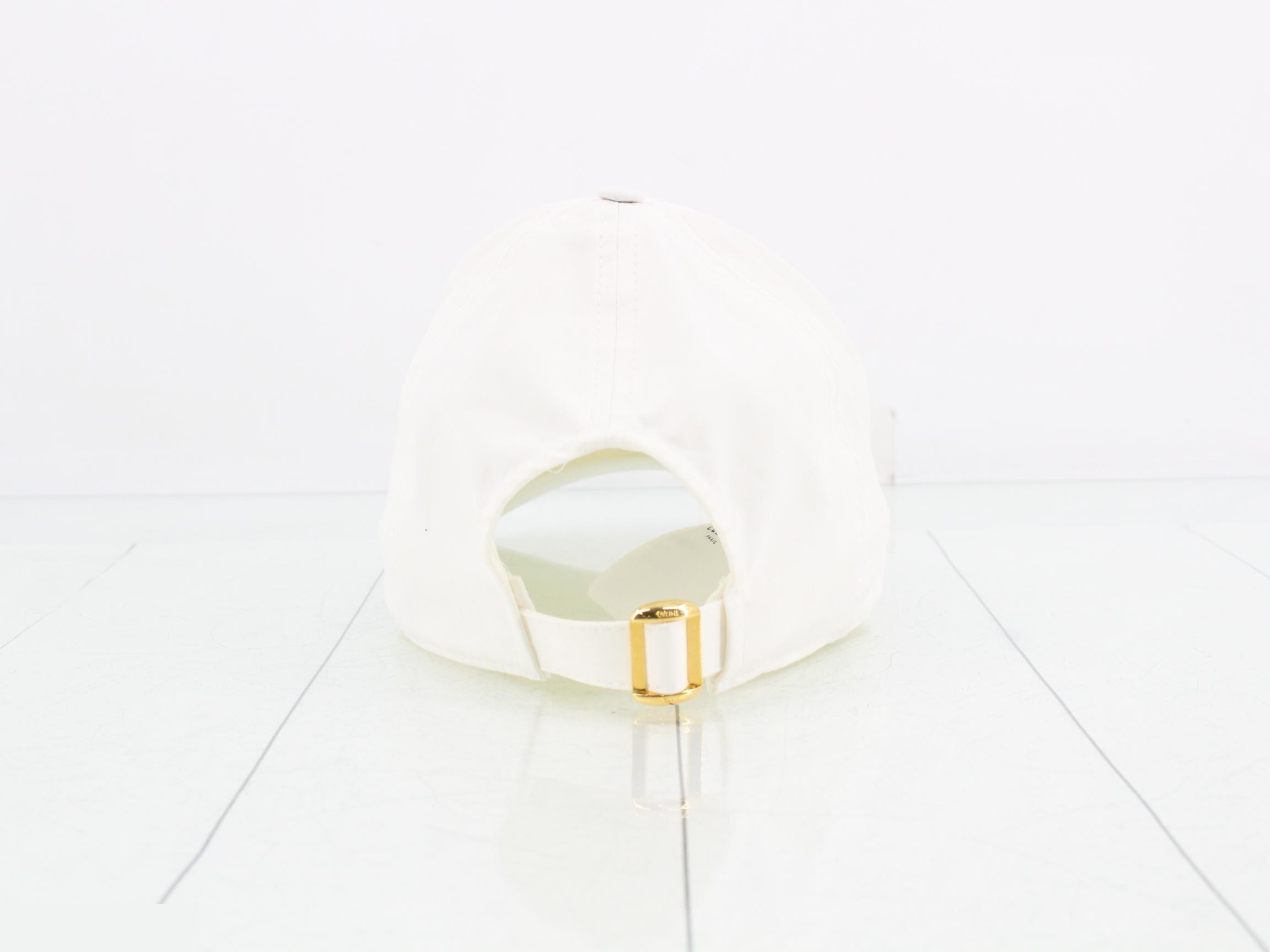 Logo cap, white, size M — view 2