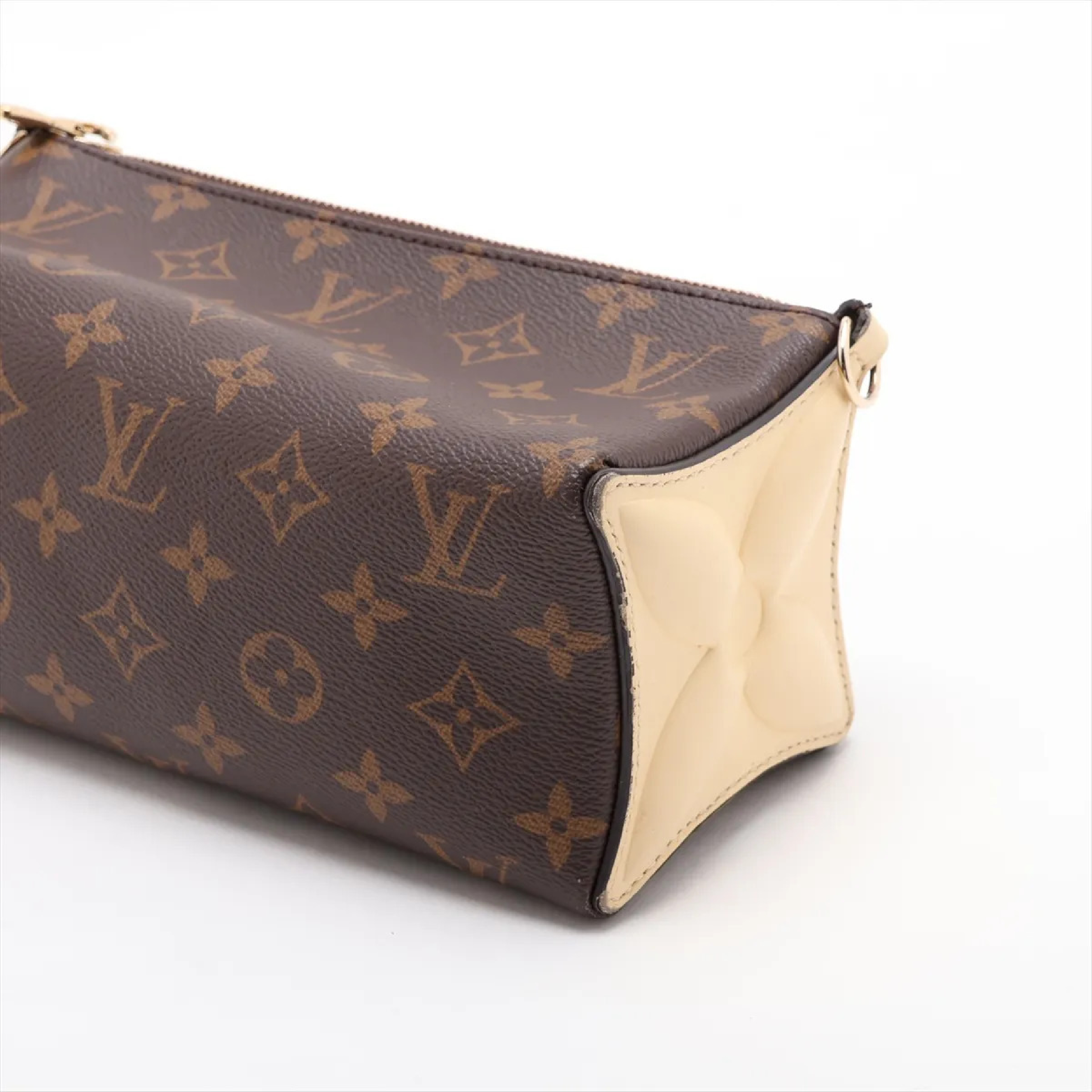 Monogram Bloom Pouch M11672 (RFID detected). Includes box and dust bag. Shoulder bag included. — view 4