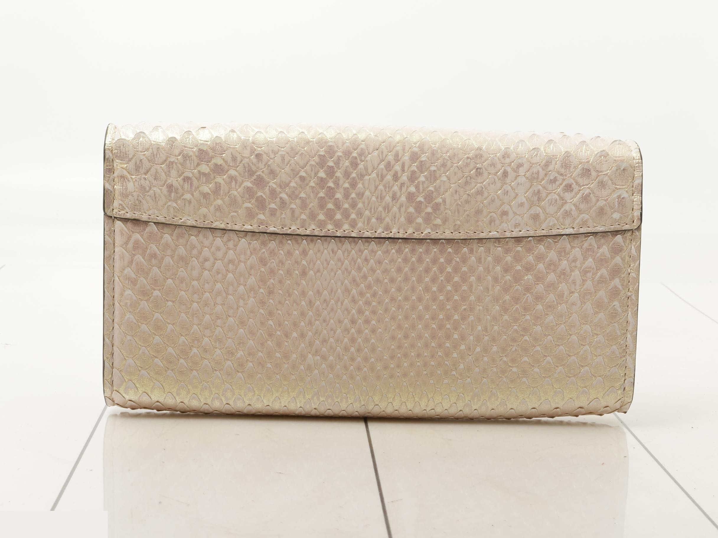 Capucines Long Wallet, Exotic Zippy Wallet, Unused — view 2