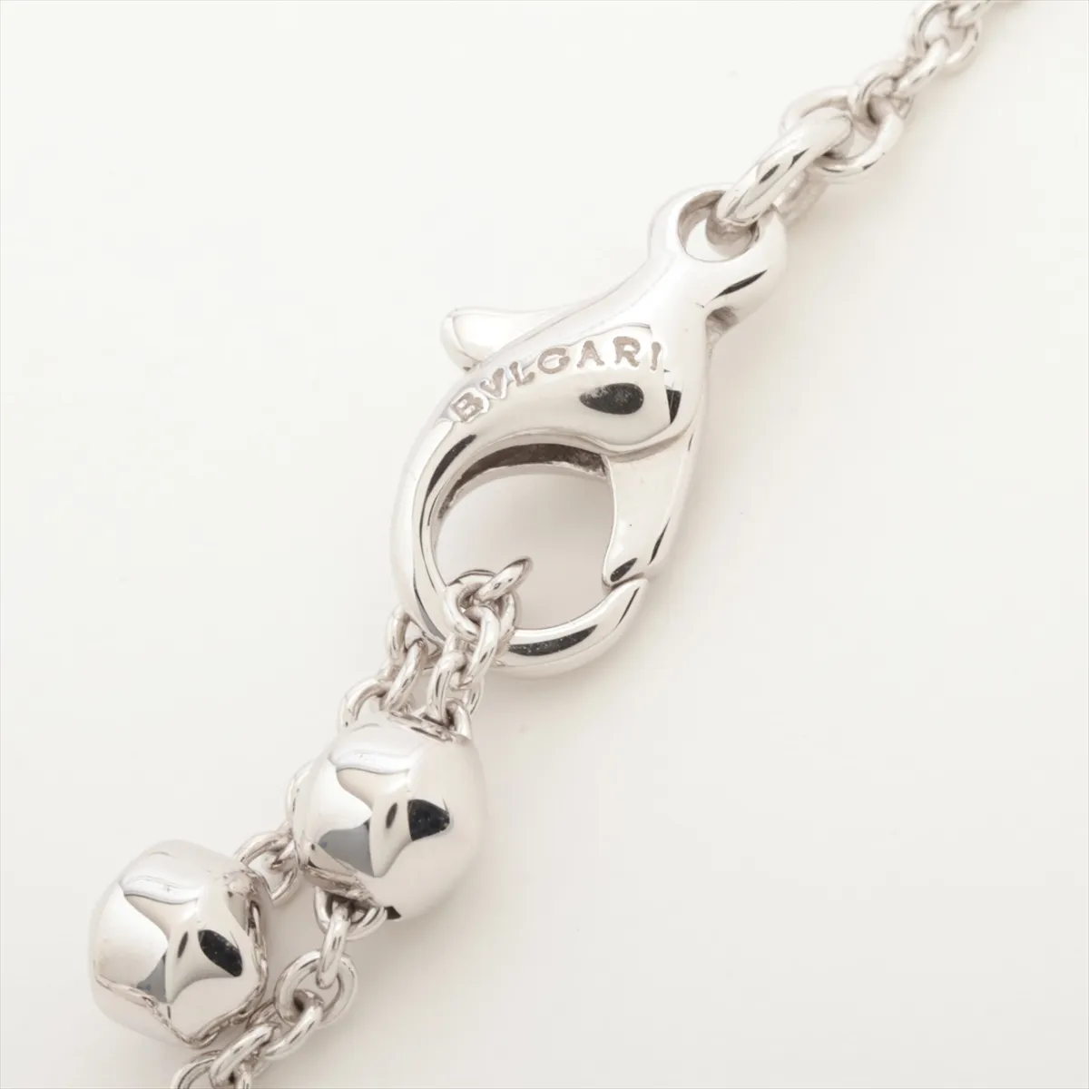 Lucia Blue Topaz Diamond Necklace, 750 (WG), 15.4g, — view 4