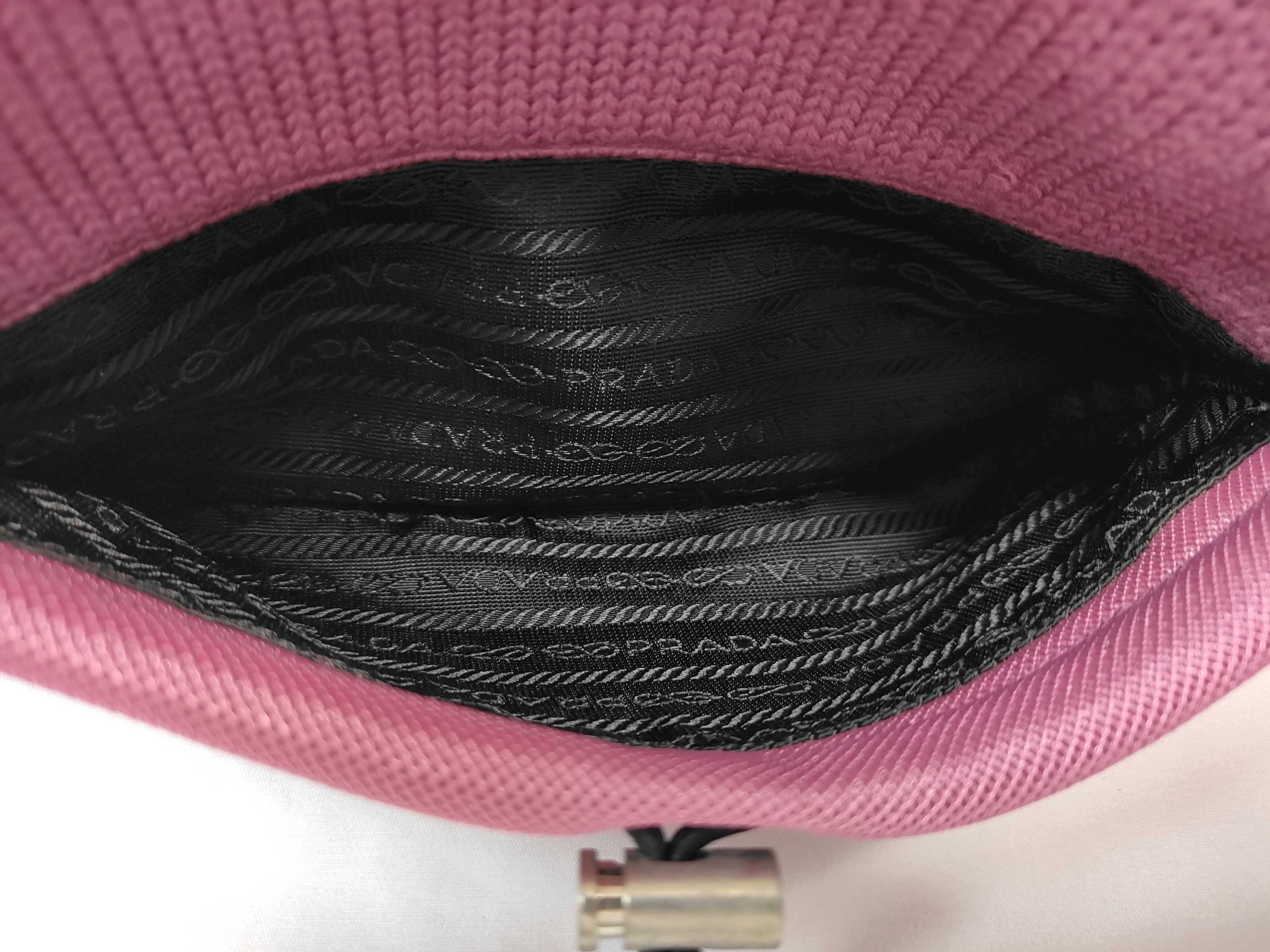 00s B9443 Shoulder Bag Knit Archive Pink Shoulder Bag — view 12
