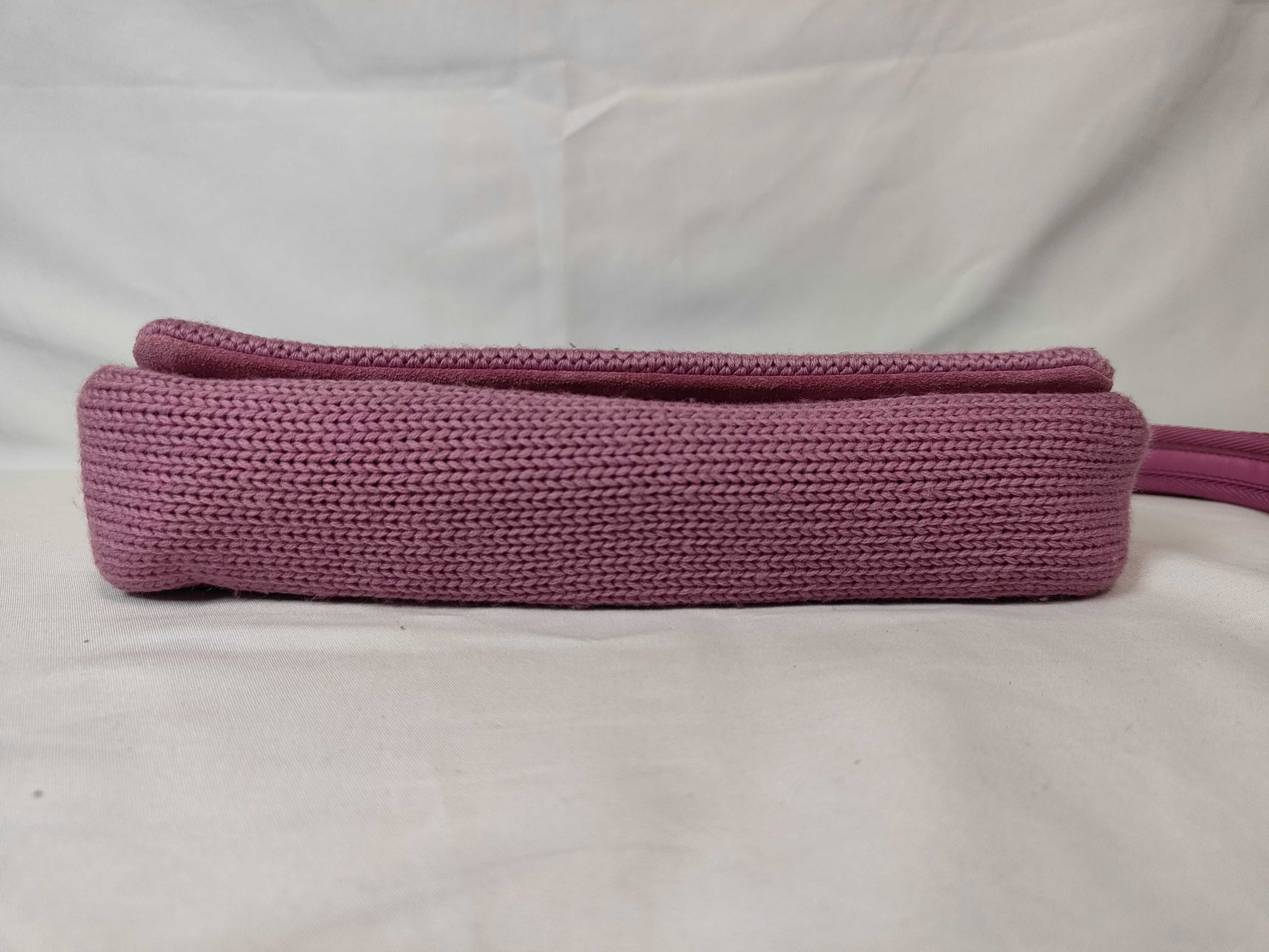 00s B9443 Shoulder Bag Knit Archive Pink Shoulder Bag — view 7