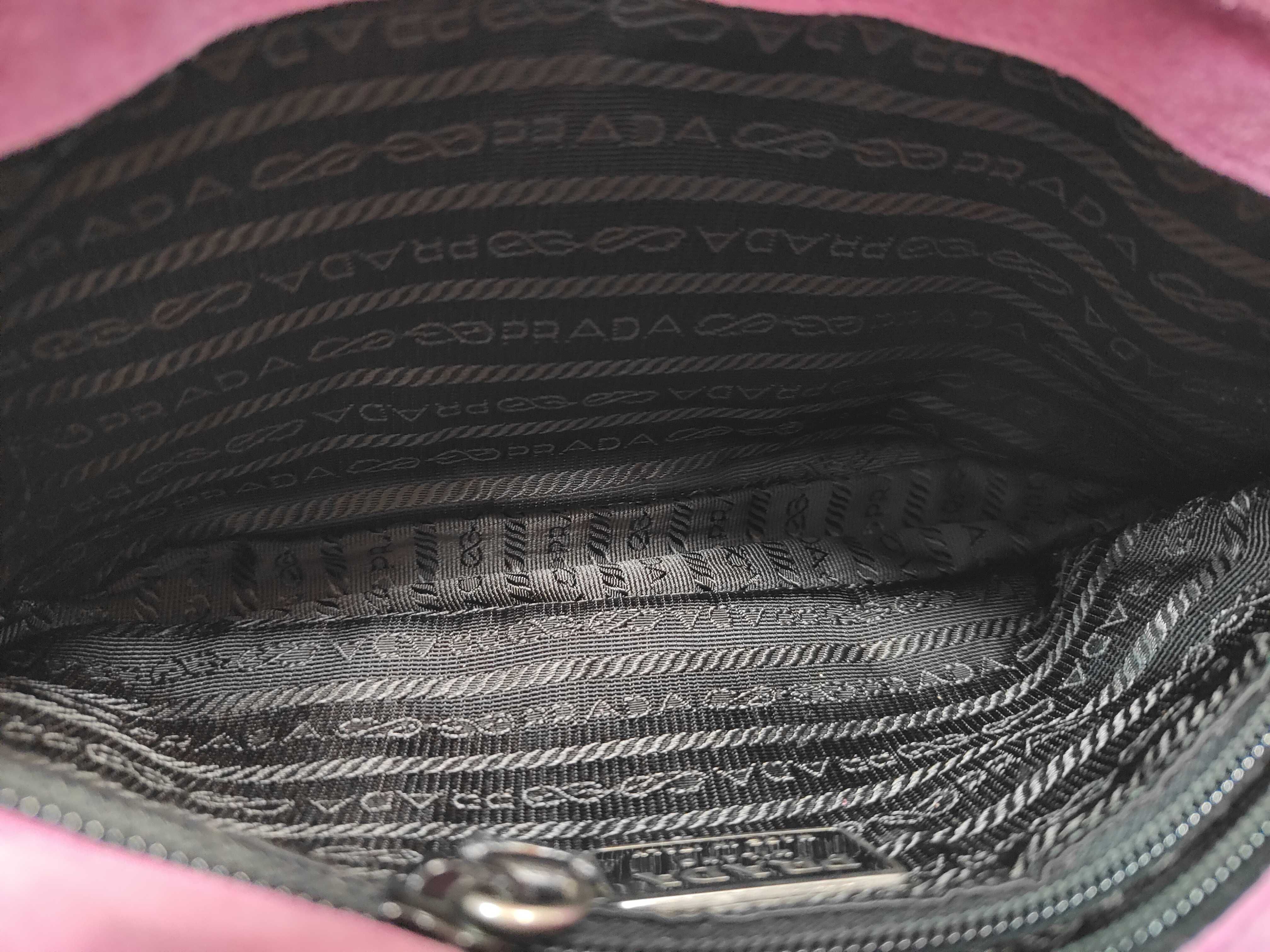 00s B9443 Shoulder Bag Knit Archive Pink Shoulder Bag — view 10