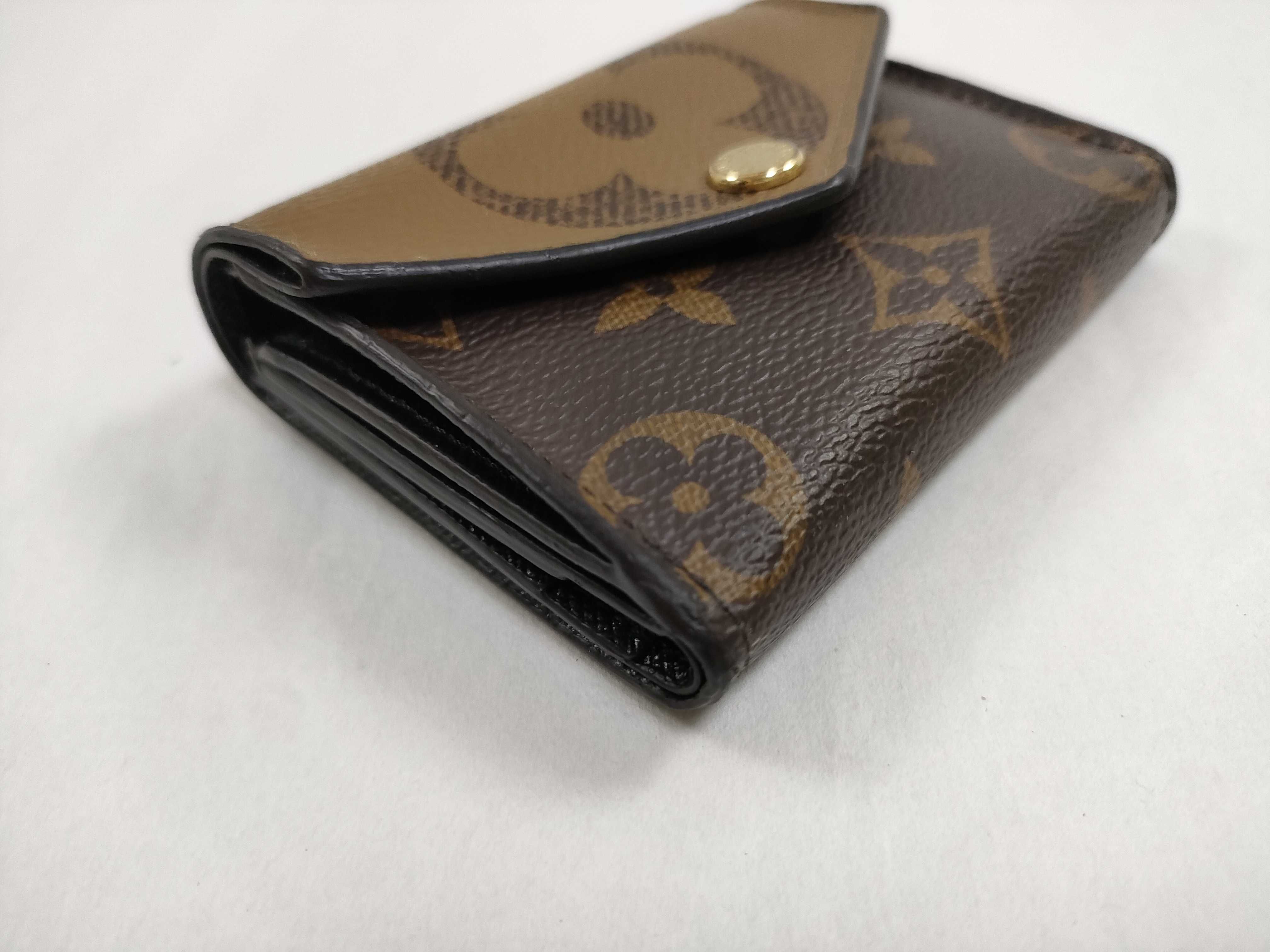 Monogram Louis Vuitton Reverse Giant Portefeuille Zoe Wallet — view 3