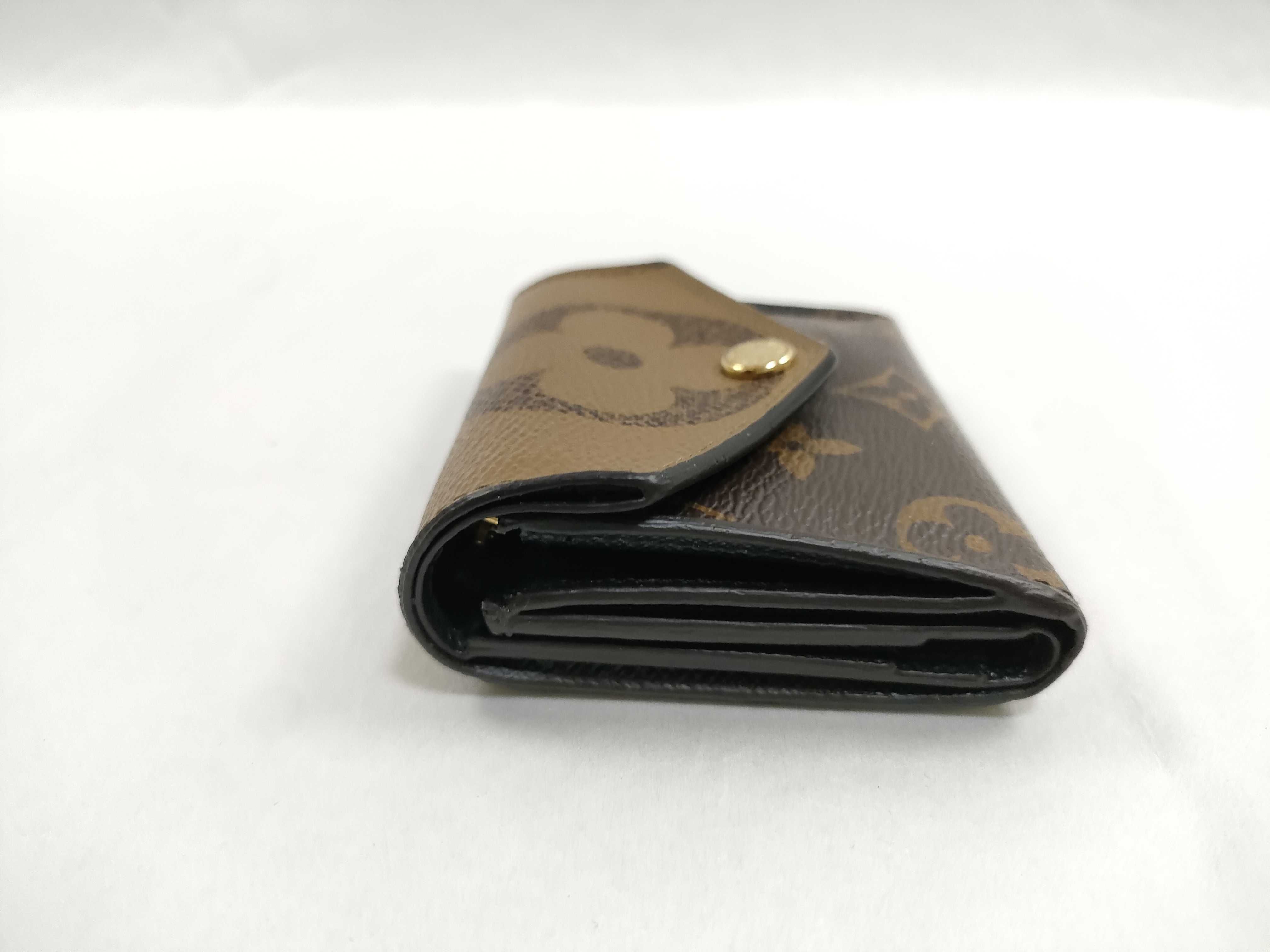 Monogram Louis Vuitton Reverse Giant Portefeuille Zoe Wallet — view 4