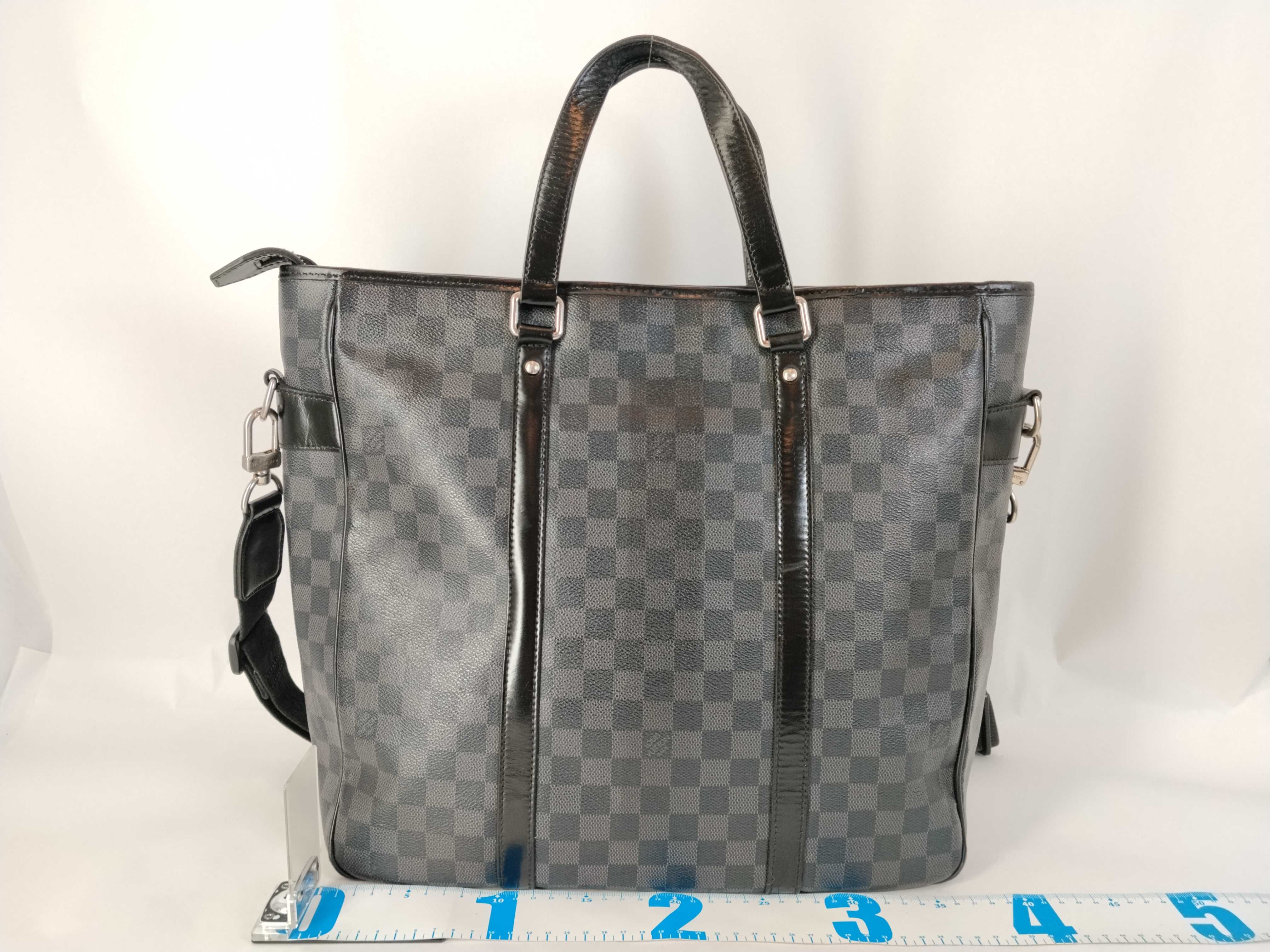 Damier Graphite 2-Way Tote Bag Shoulder Bag Tote Bag — view 2