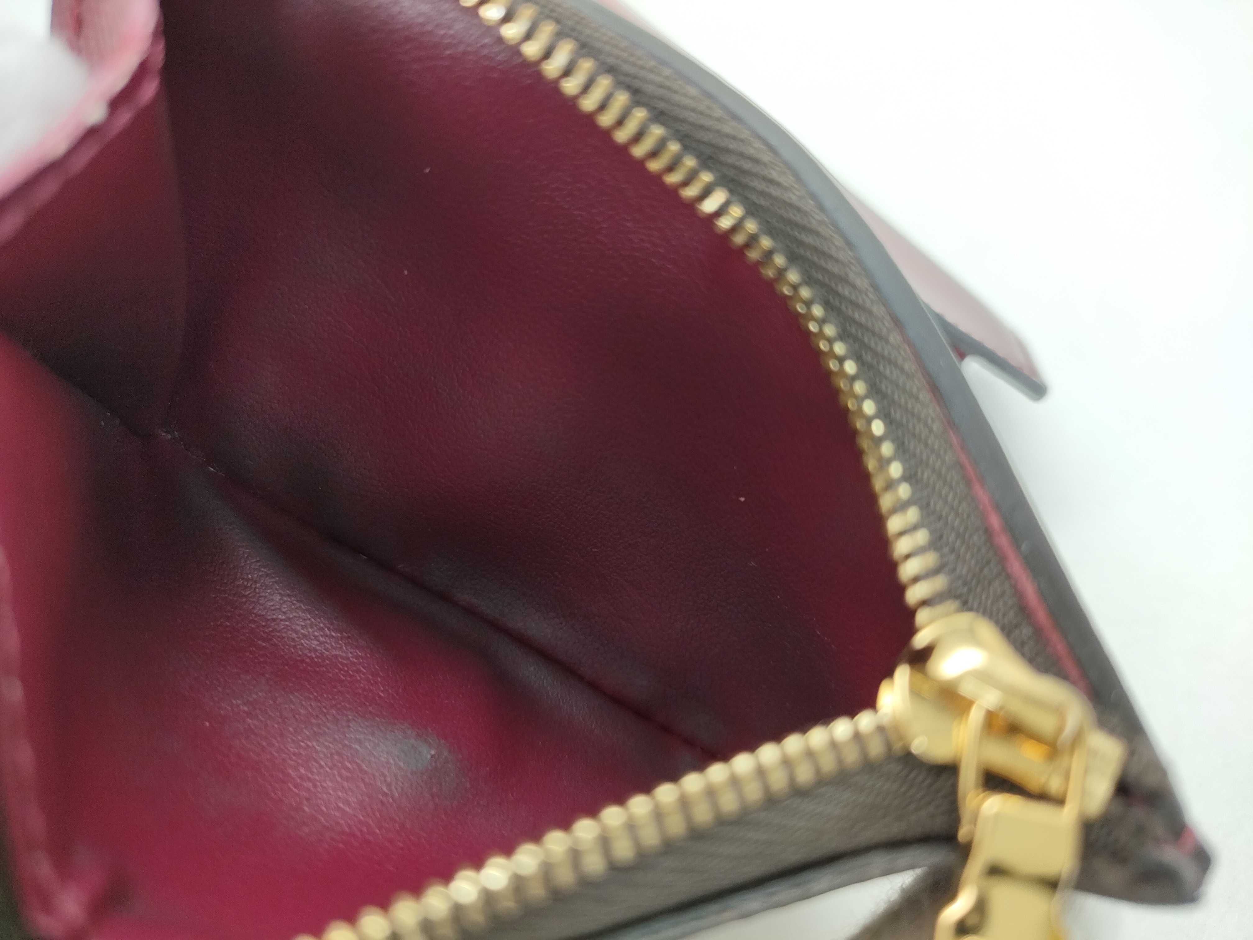 Monogram Louis Vuitton Portefeuille Zoe M62932 Monogram Fuchsia Wallet — view 8
