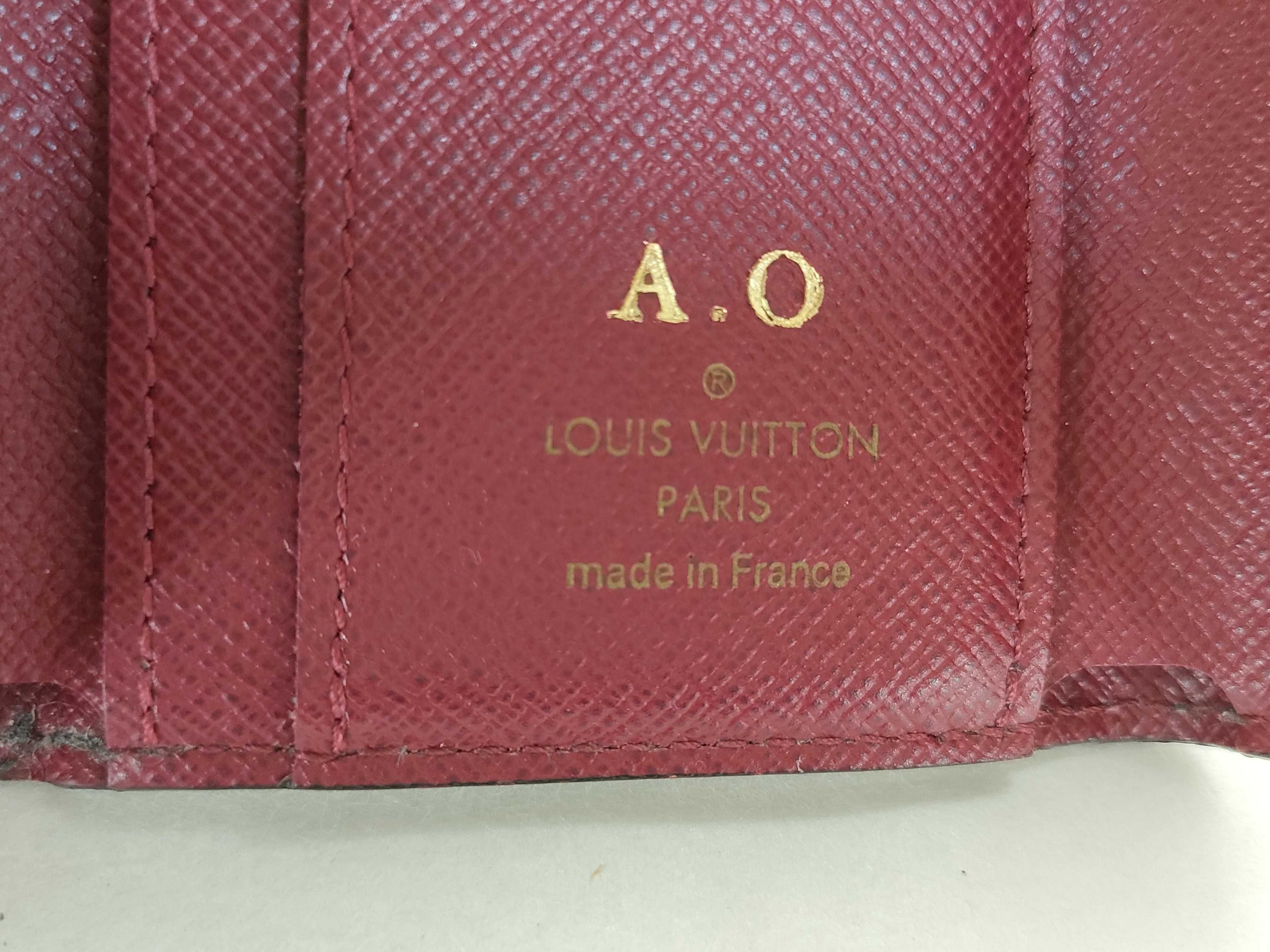 Monogram Louis Vuitton Portefeuille Zoe M62932 Monogram Fuchsia Wallet — view 9