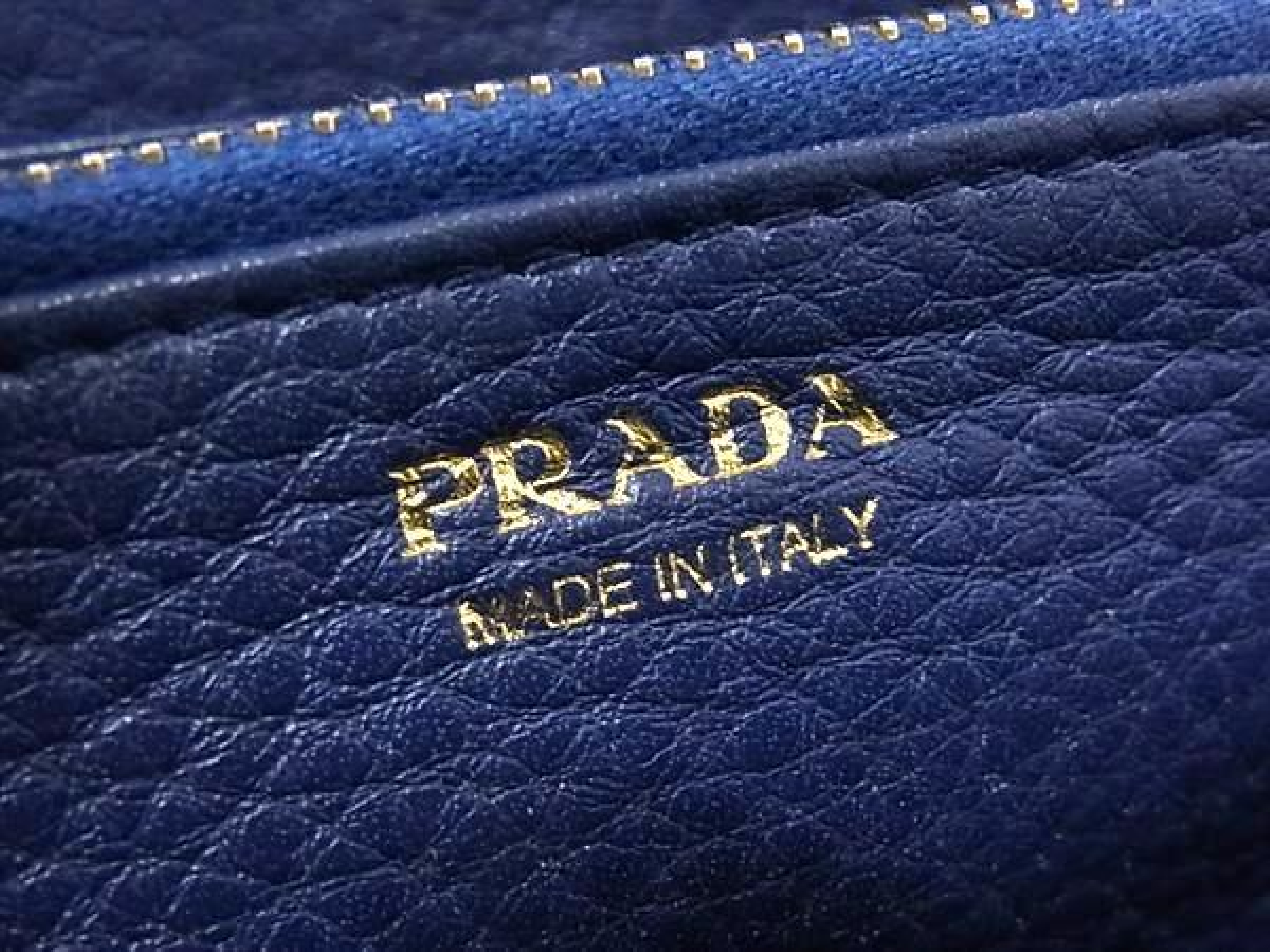 Leather Round Zip Long Wallet, Billfold, Coin Purse, Card Slots, Men's & Women's, Navy, HB3762 — view 5