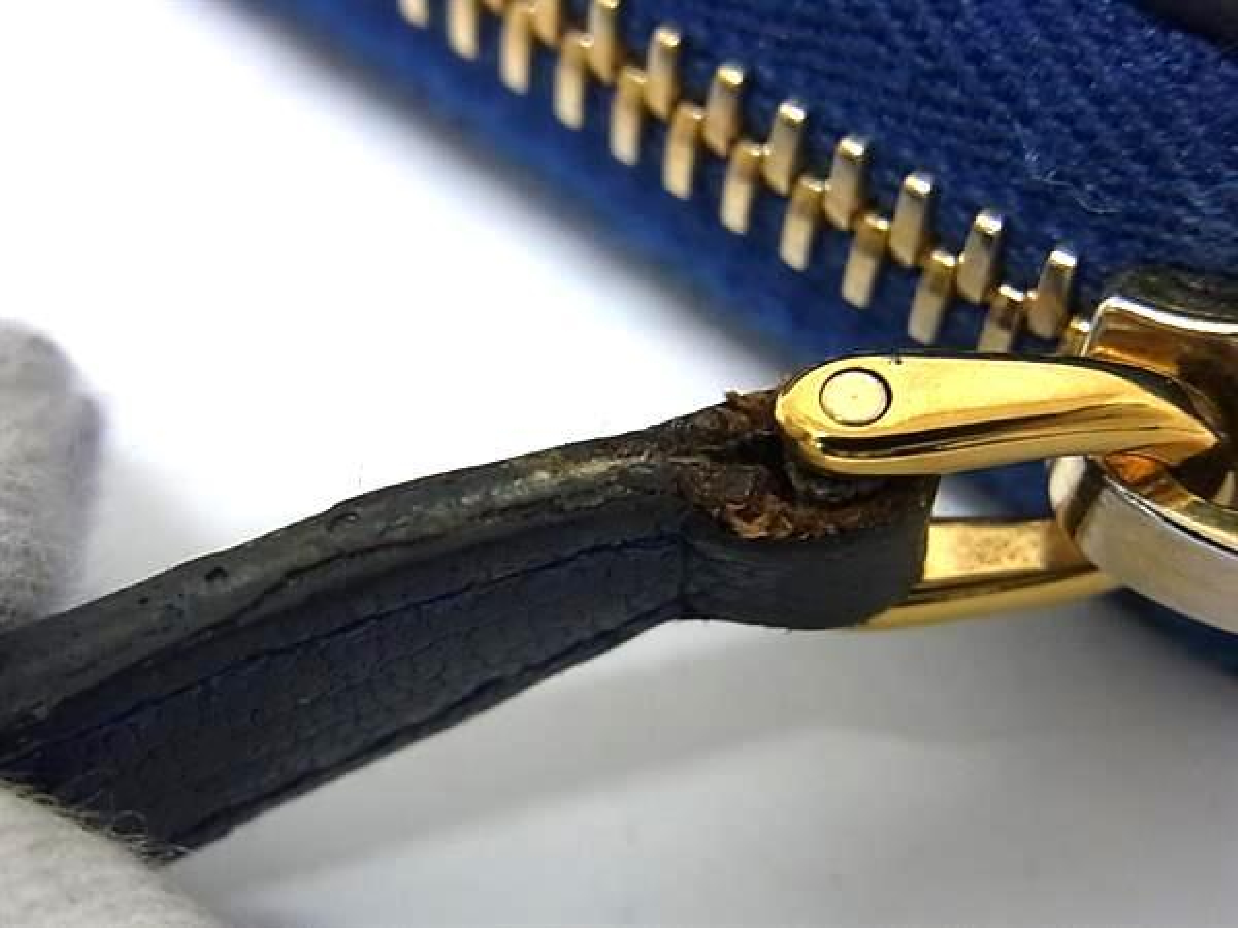 Leather Round Zip Long Wallet, Billfold, Coin Purse, Card Slots, Men's & Women's, Navy, HB3762 — view 6