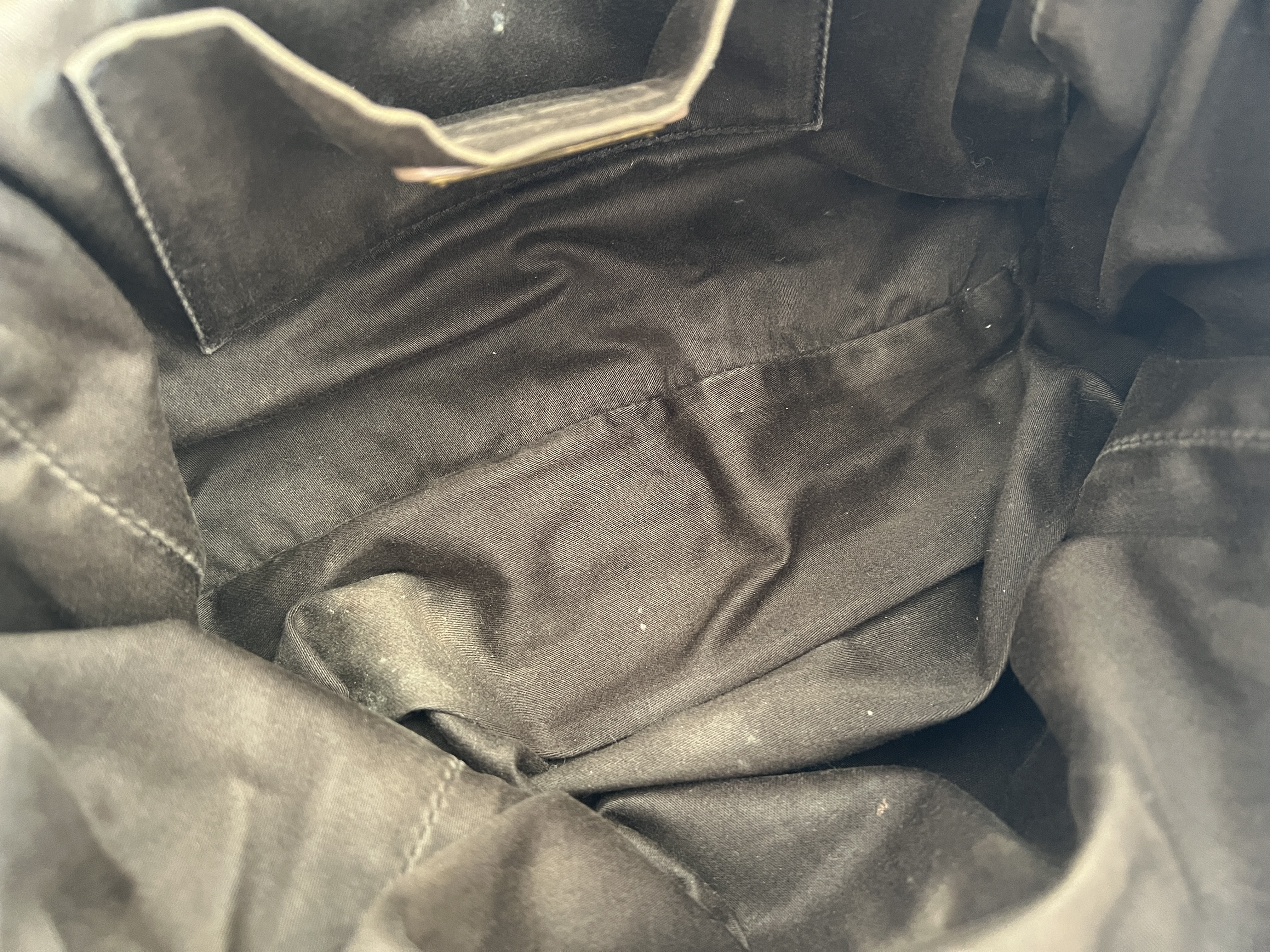 Matelassé Gathered Clochette Leather 2-Way Shoulder Bag/Handbag — view 6