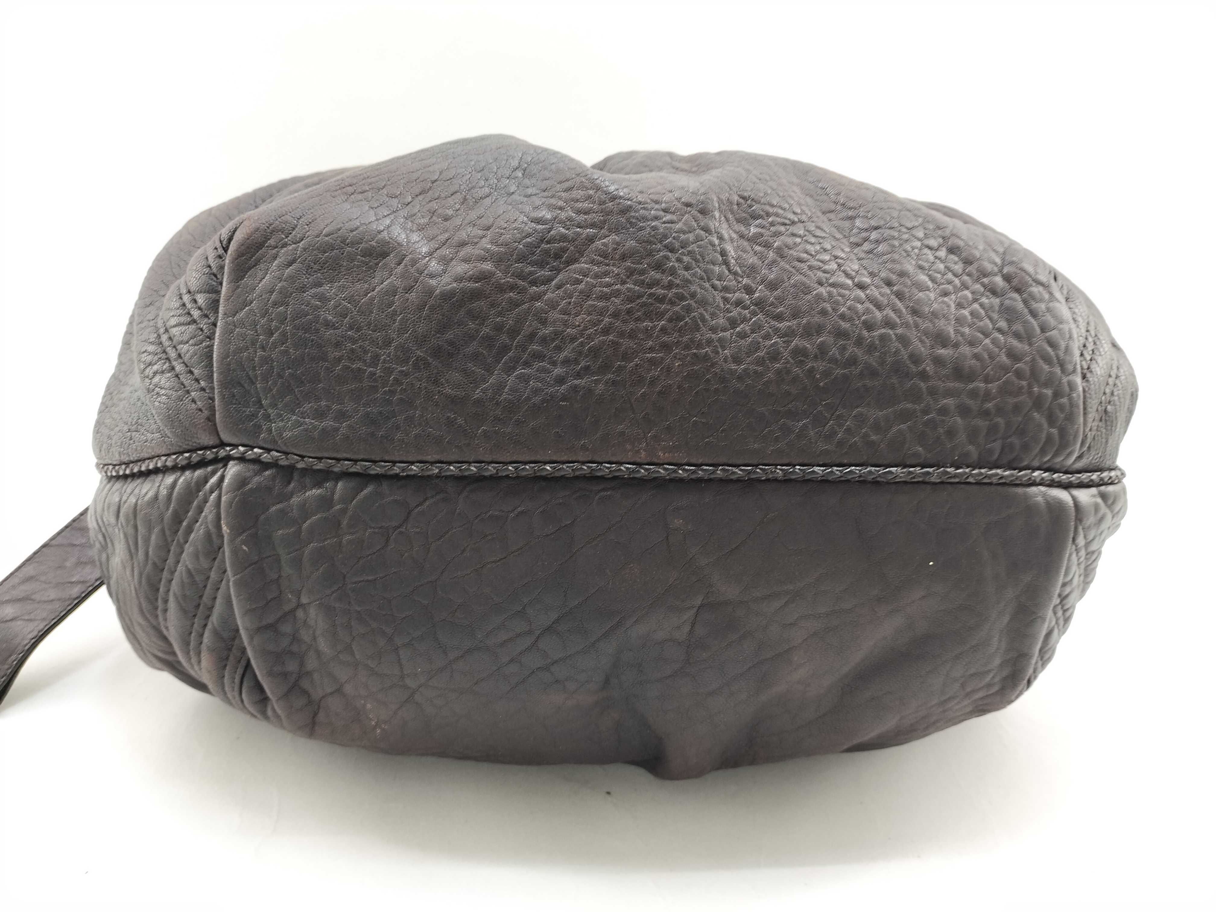 321 8BL078 Handbag Spy Bag Leather Brown — view 5