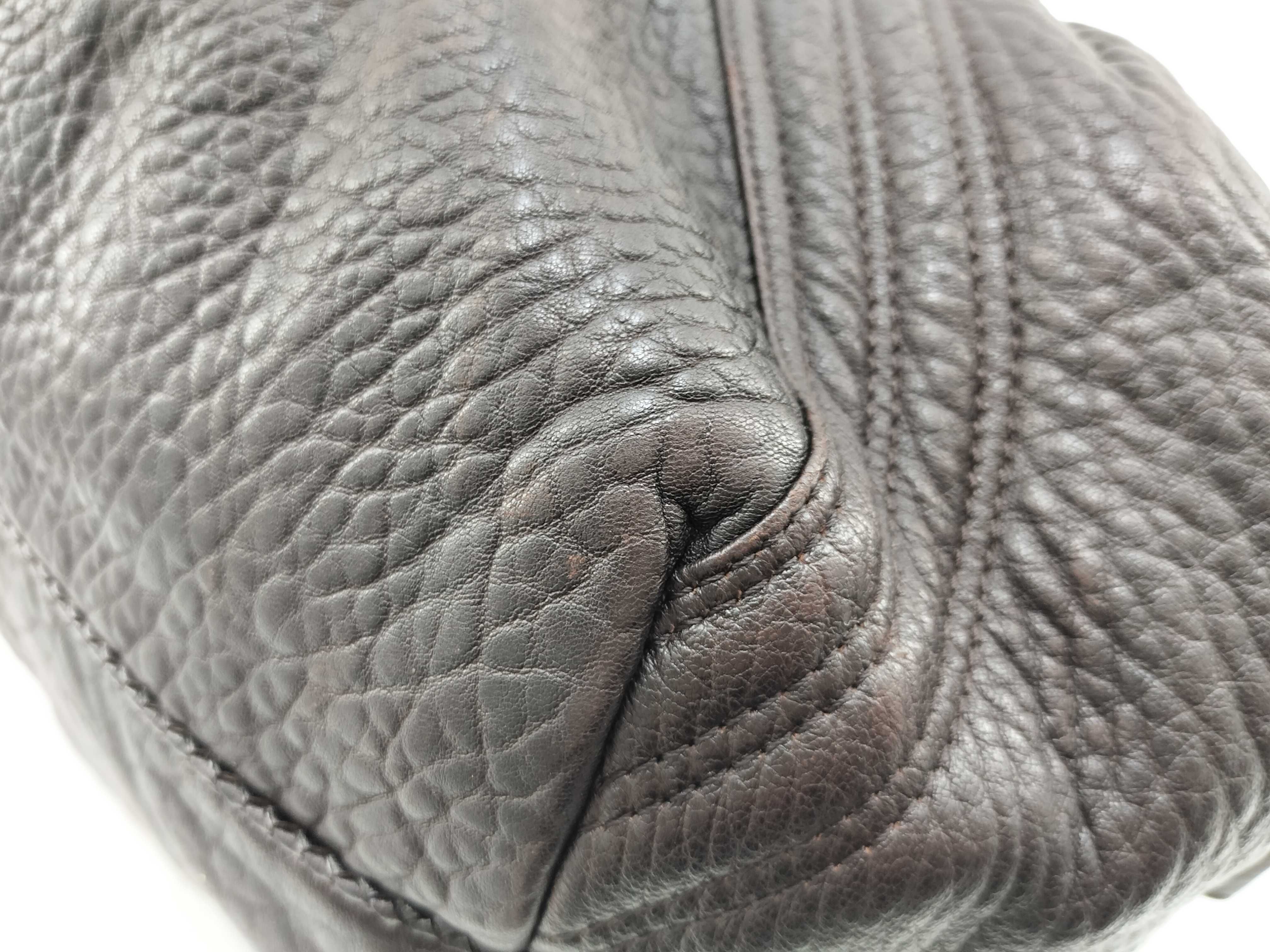 321 8BL078 Handbag Spy Bag Leather Brown — view 6