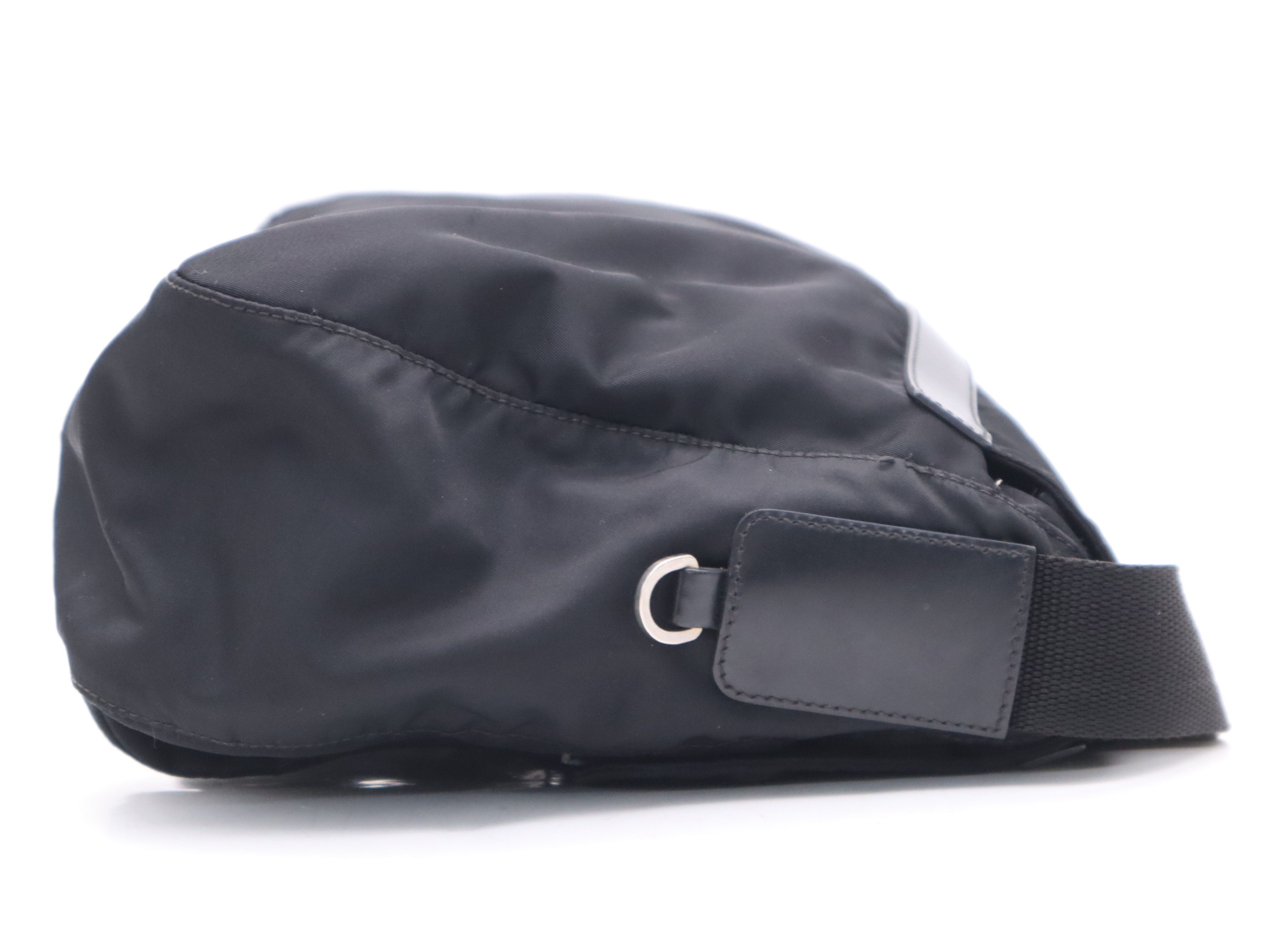 BT8994 Tessuto Black Shoulder Bag with Dust Bag and Guarantee Card — view 5