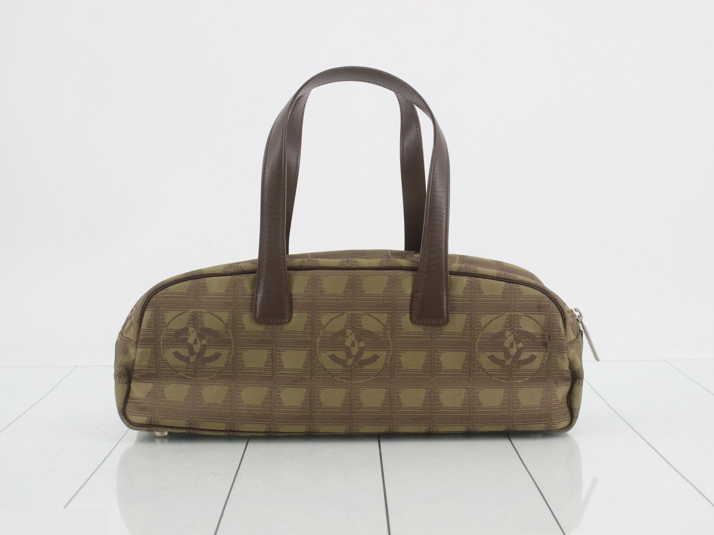 New Travel Line Mini Boston Bag, Khaki, Series 7, 35 x 13 x 10 cm — view 2