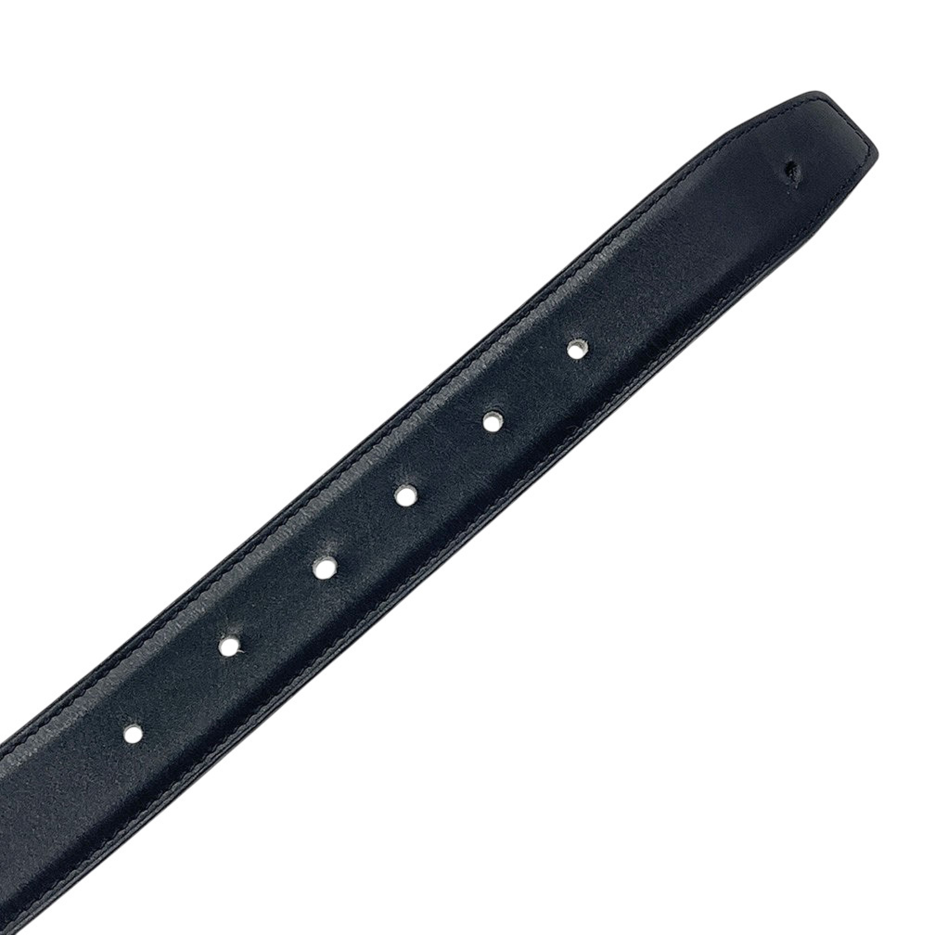 H Belt/Box/OX/Size 70/Noir/Natural Belt — view 9