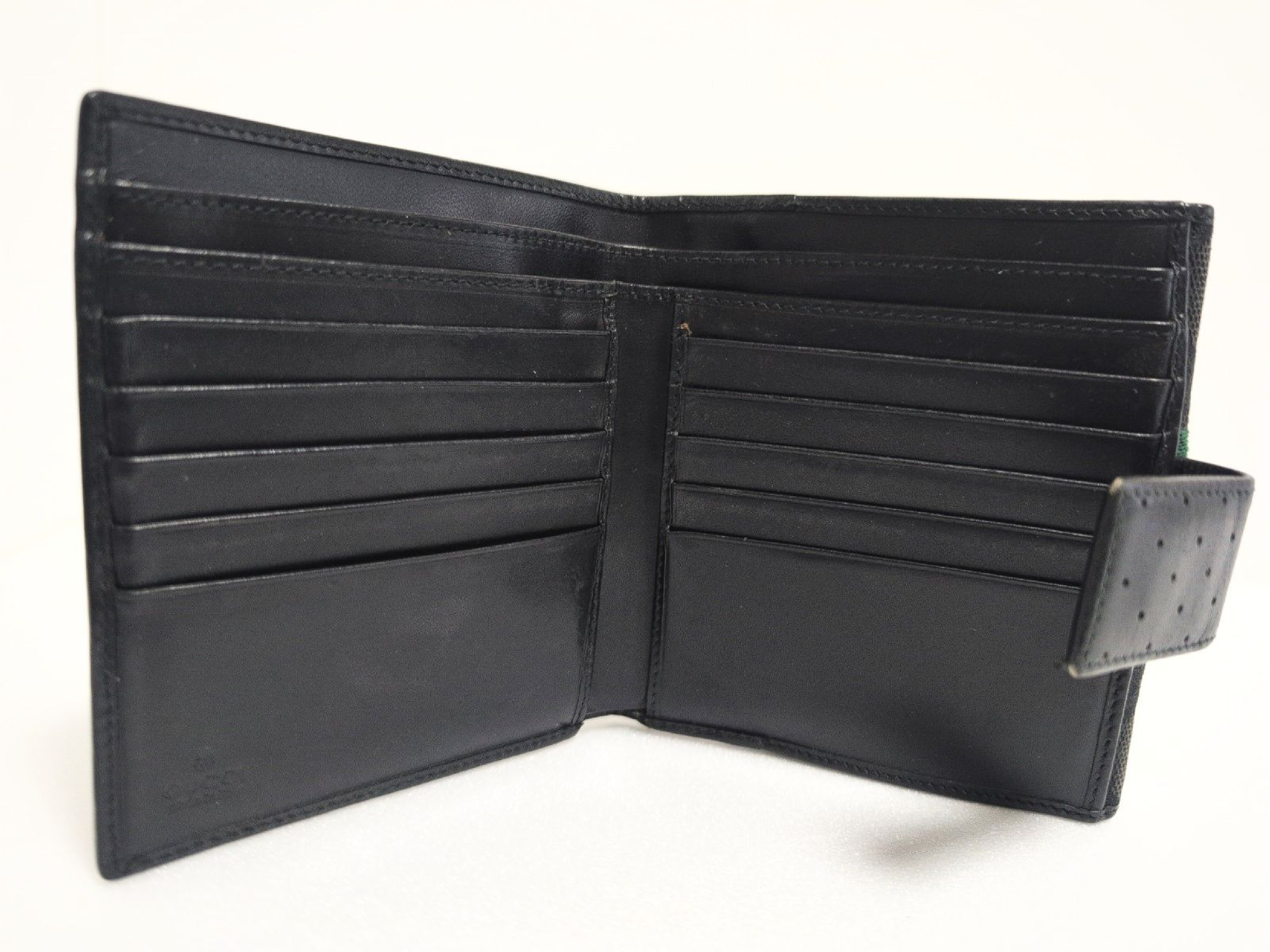 Wallet GG Sherry Line Folding Wallet Black Wallet — view 2