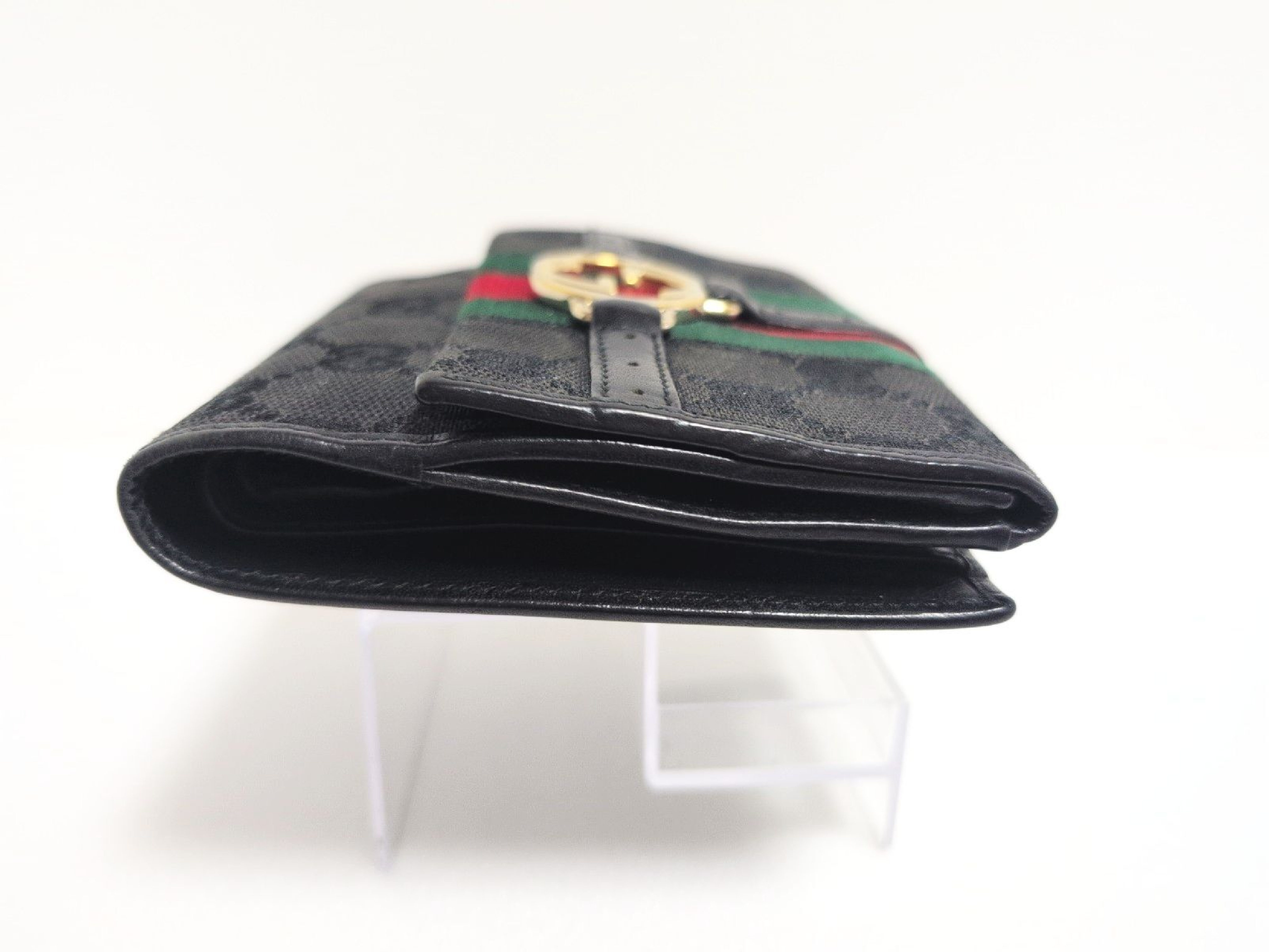 Wallet GG Sherry Line Folding Wallet Black Wallet — view 5