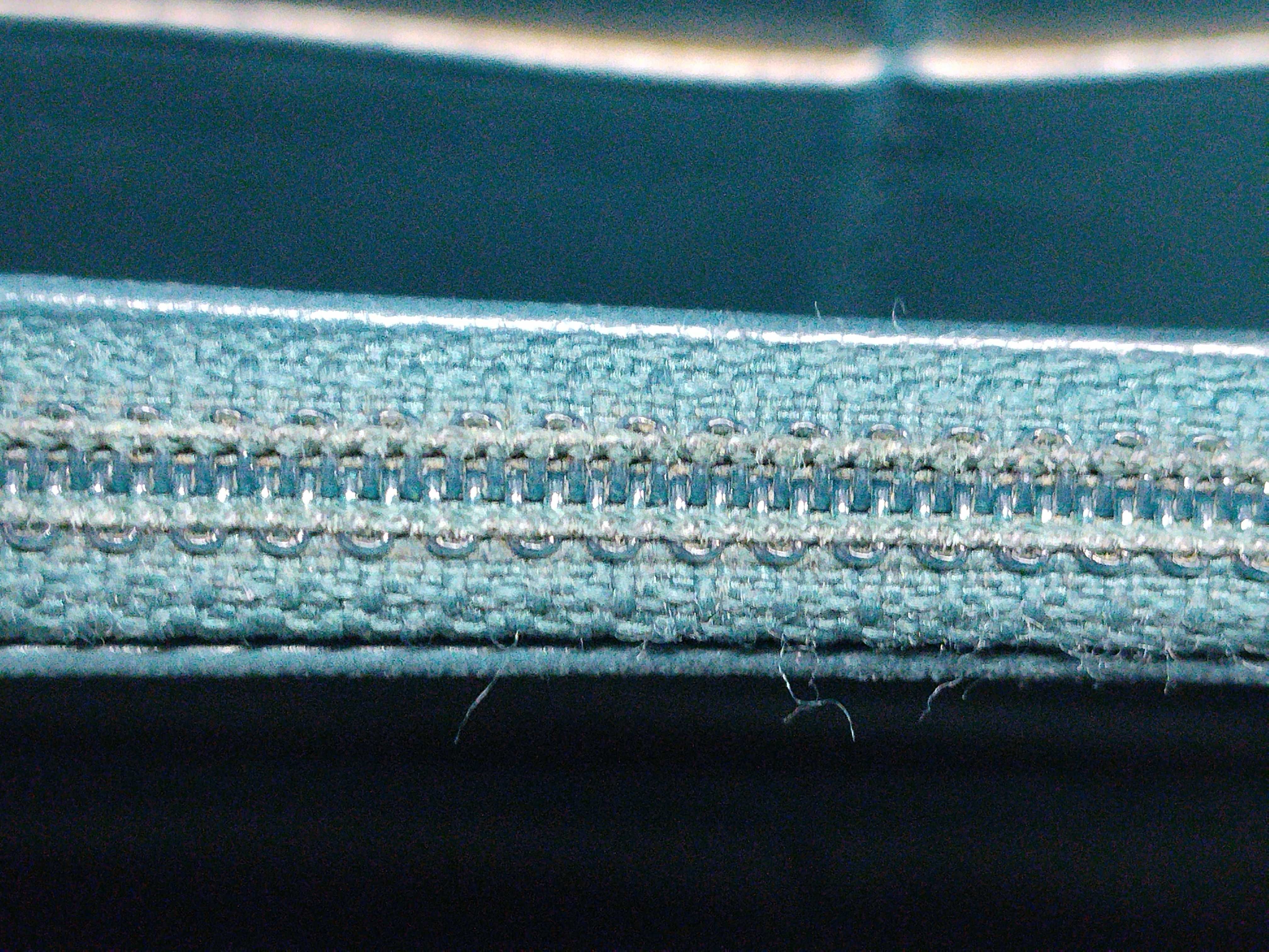 V-stitch lambskin flap wallet — view 10