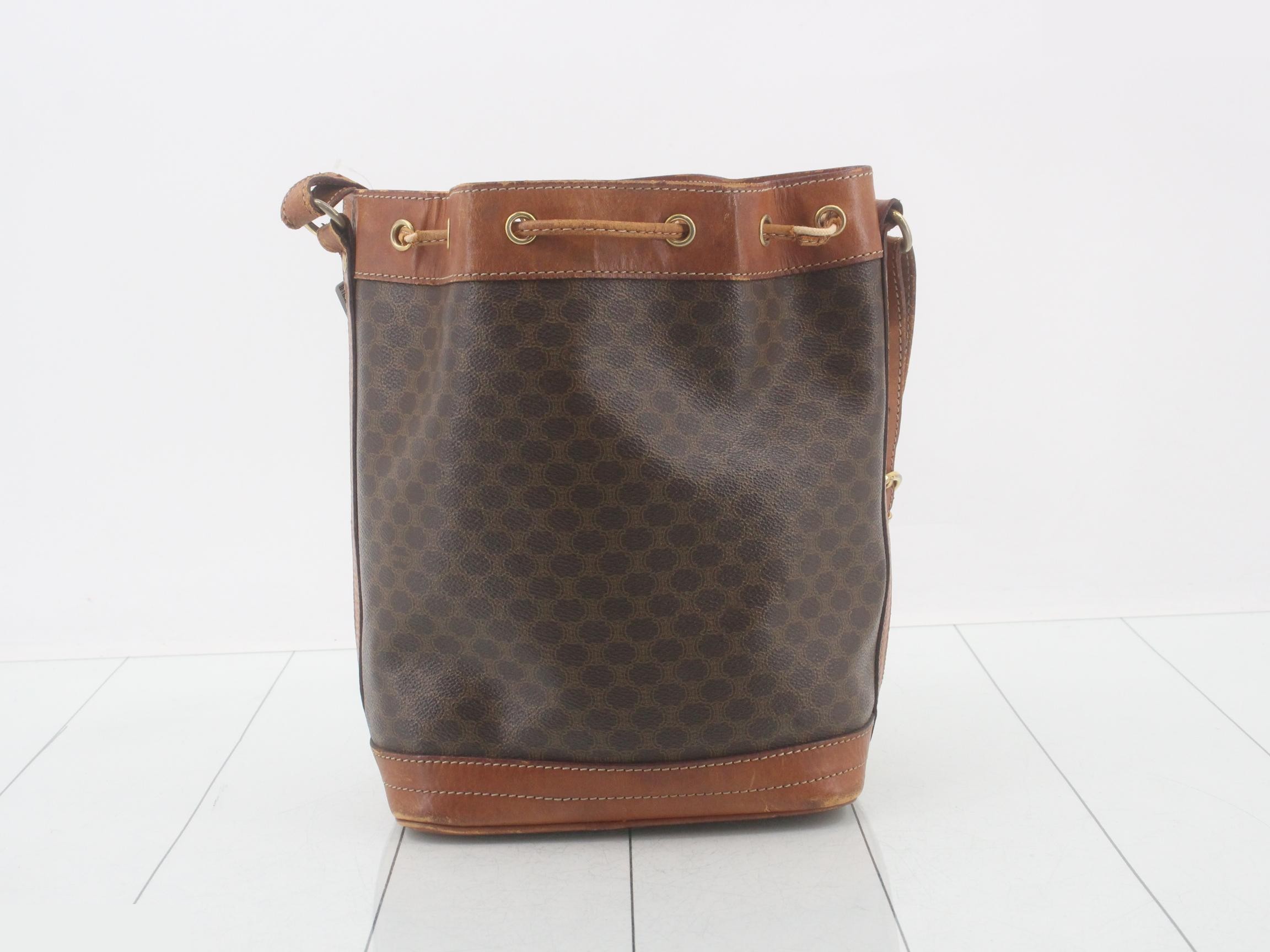 Macadam PVC drawstring shoulder bag — view 2
