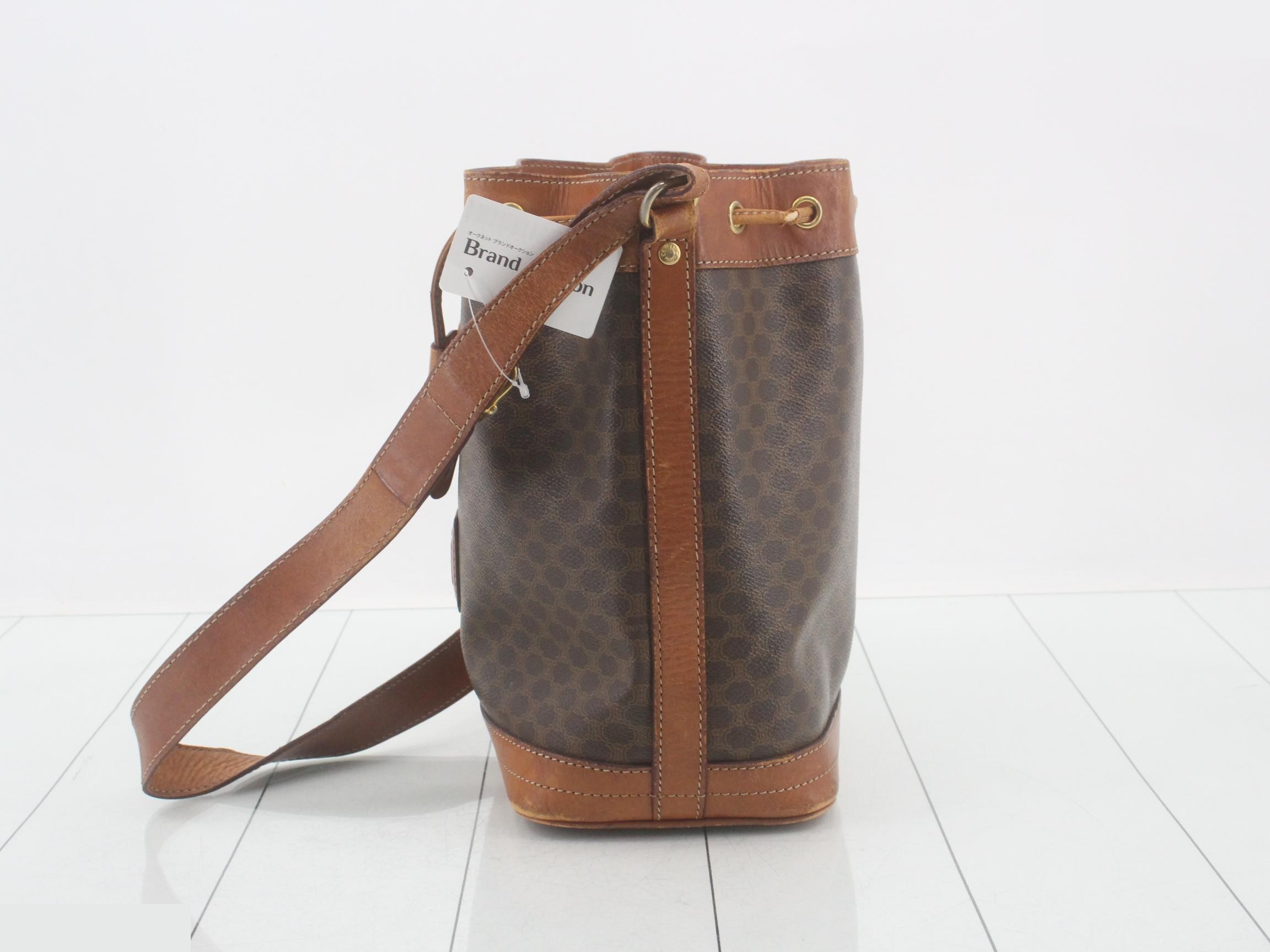 Macadam PVC drawstring shoulder bag — view 3