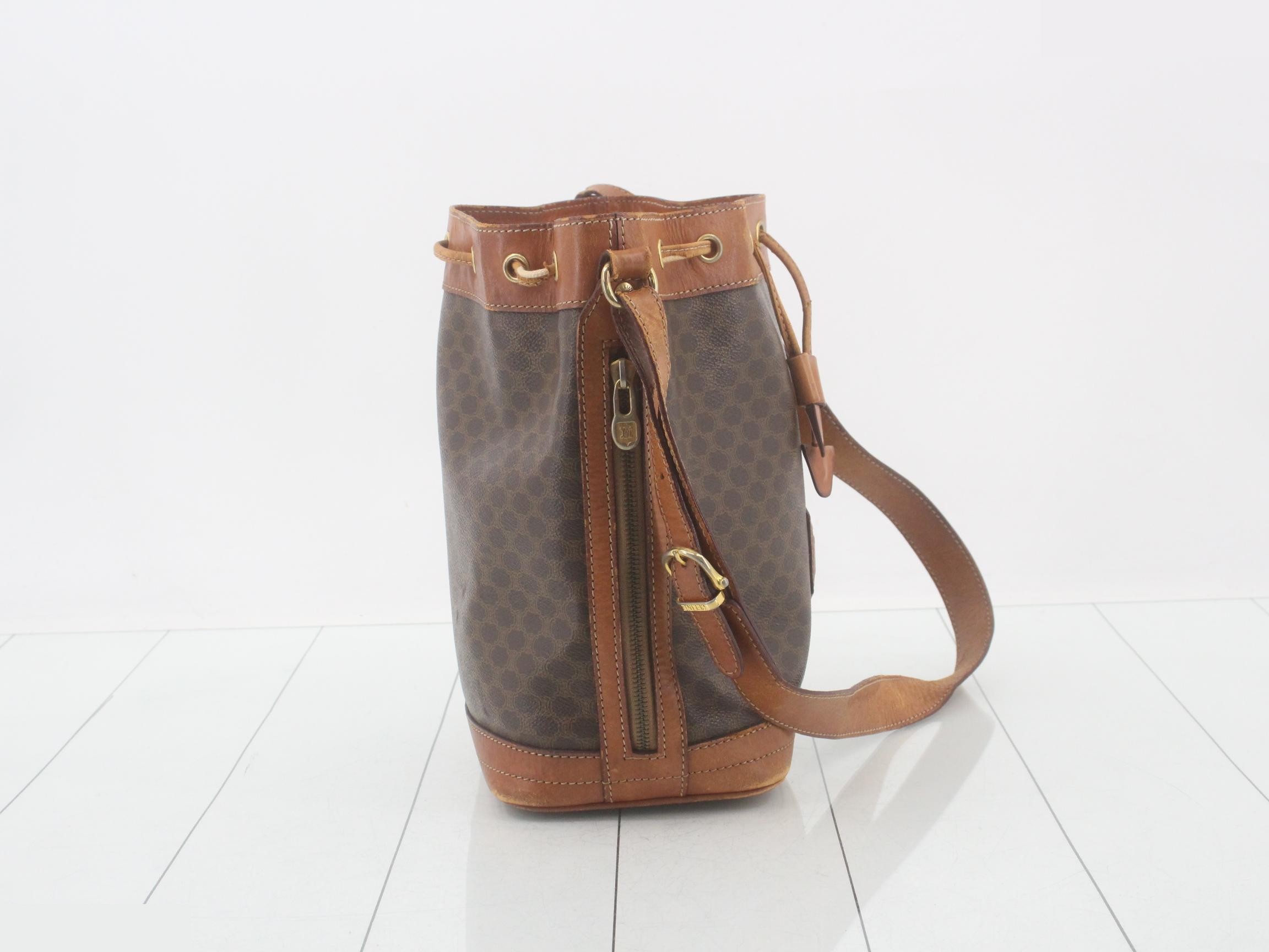 Macadam PVC drawstring shoulder bag — view 4