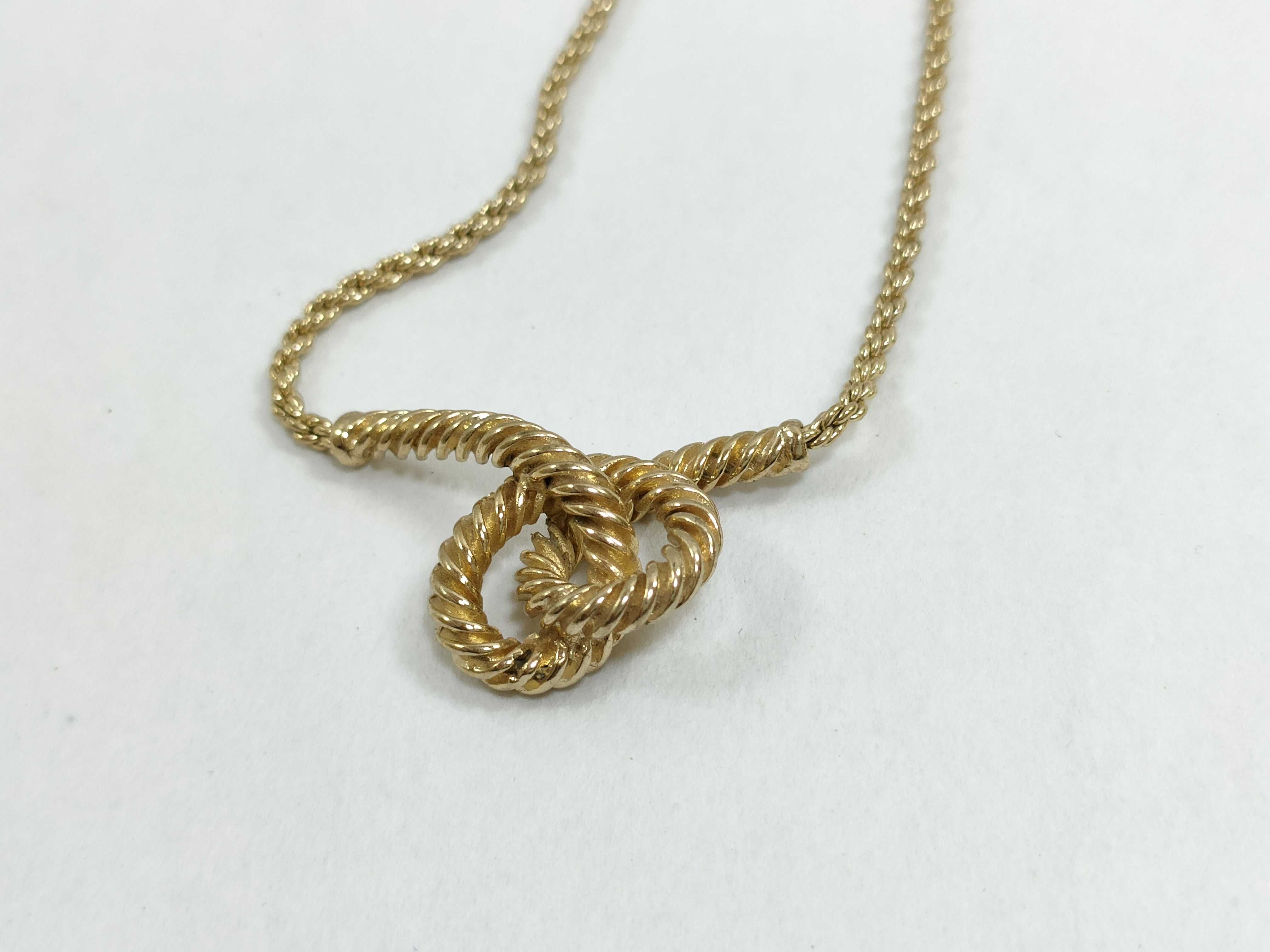 Gold Necklace — view 2