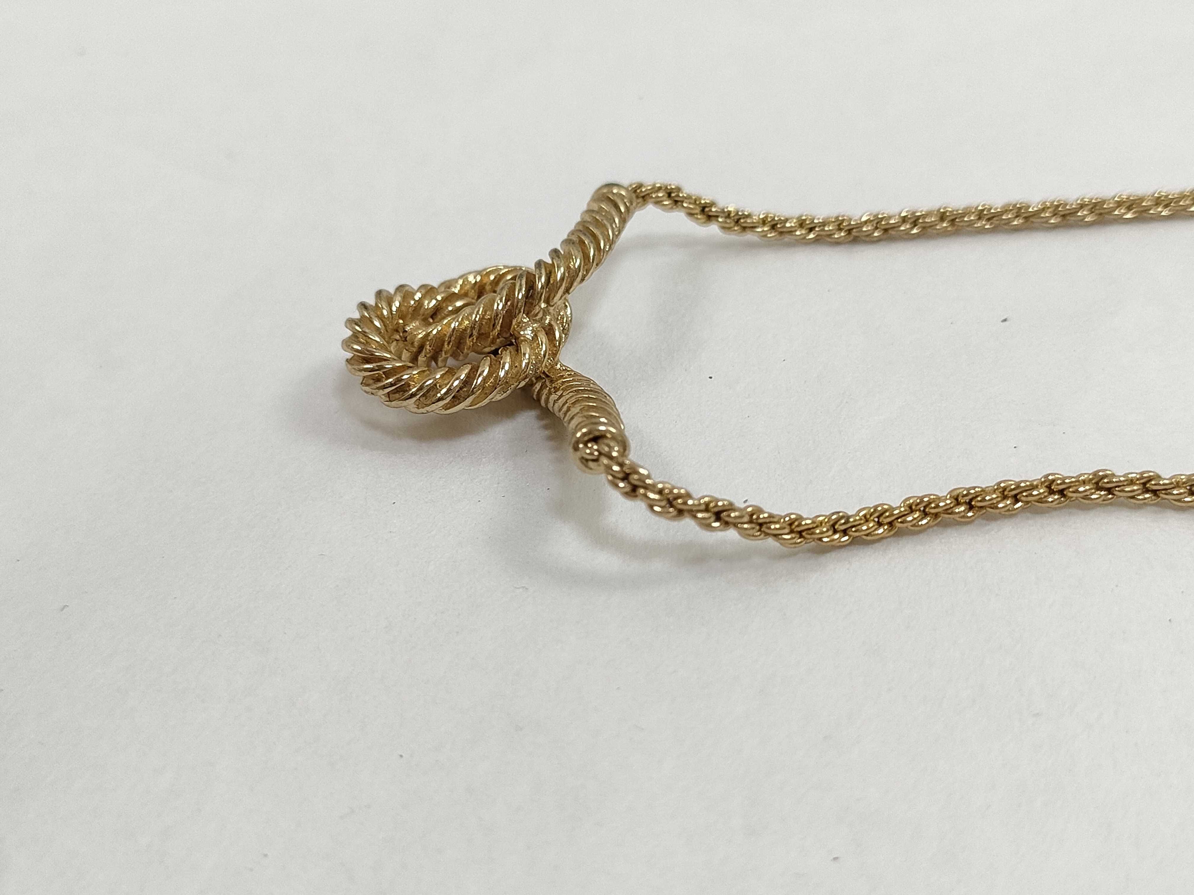 Gold Necklace — view 3