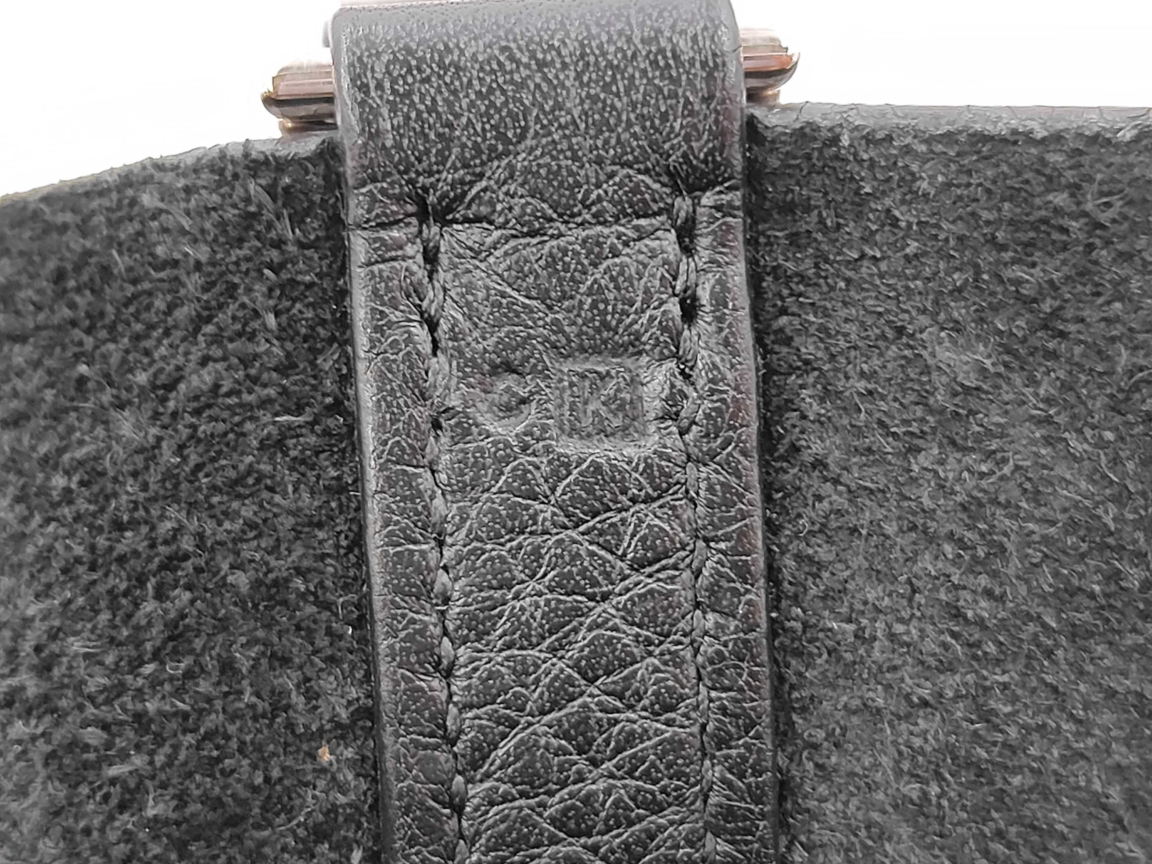 Picotin Lock 22 Silver Hardware Noir [Stamp] K Handbag — view 10