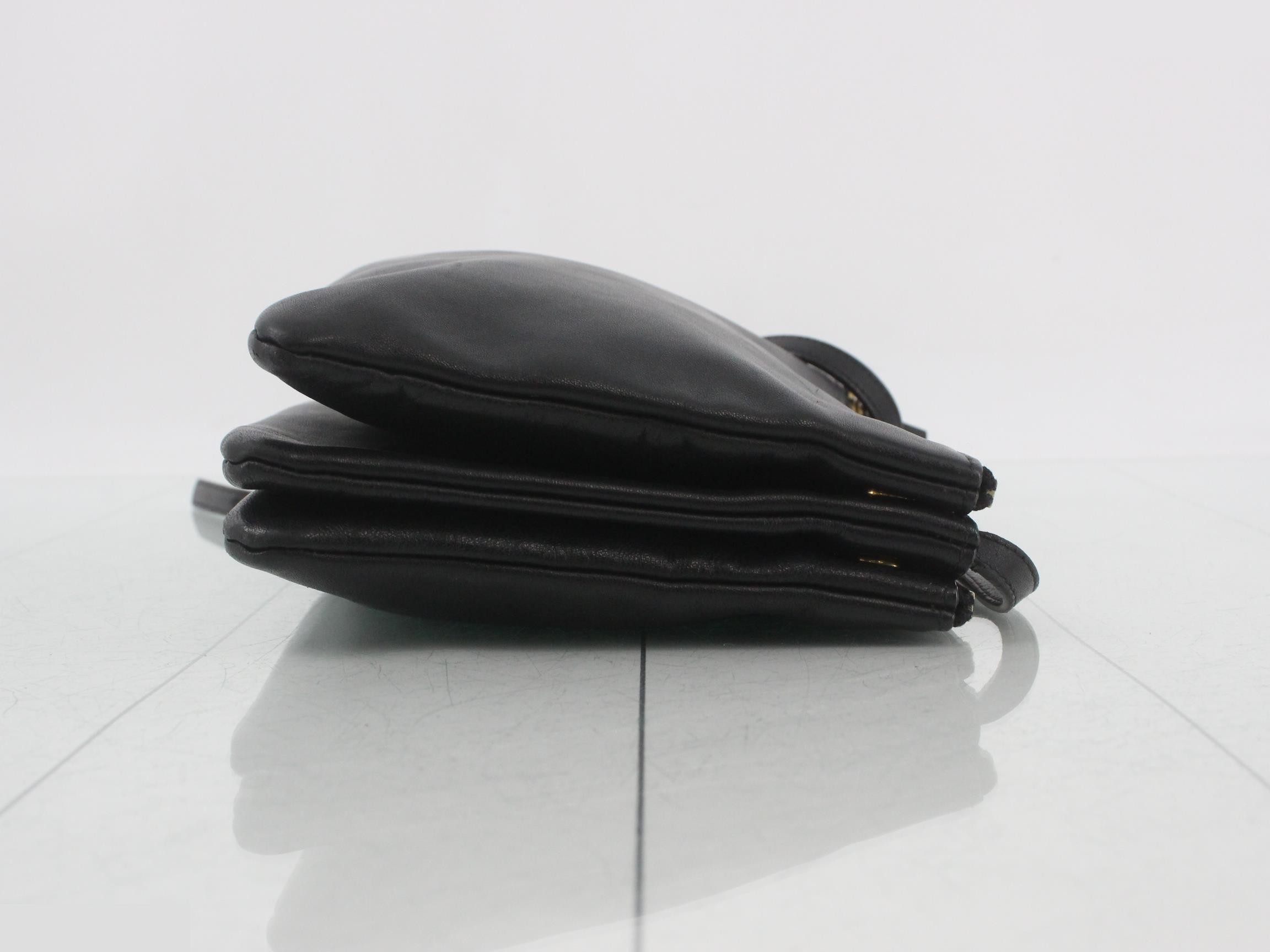 Trio Leather Shoulder Bag — view 3