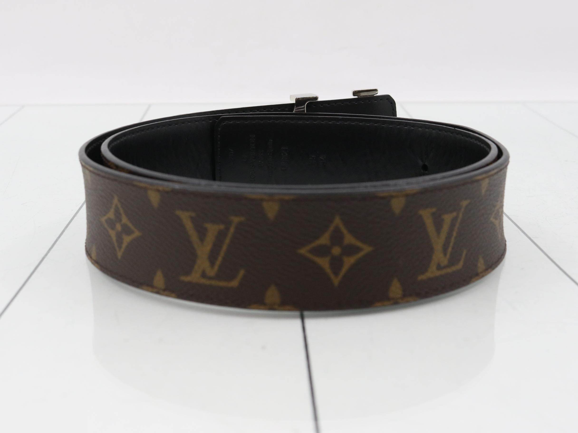 LV belt, initials, 40mm, monogram — view 2