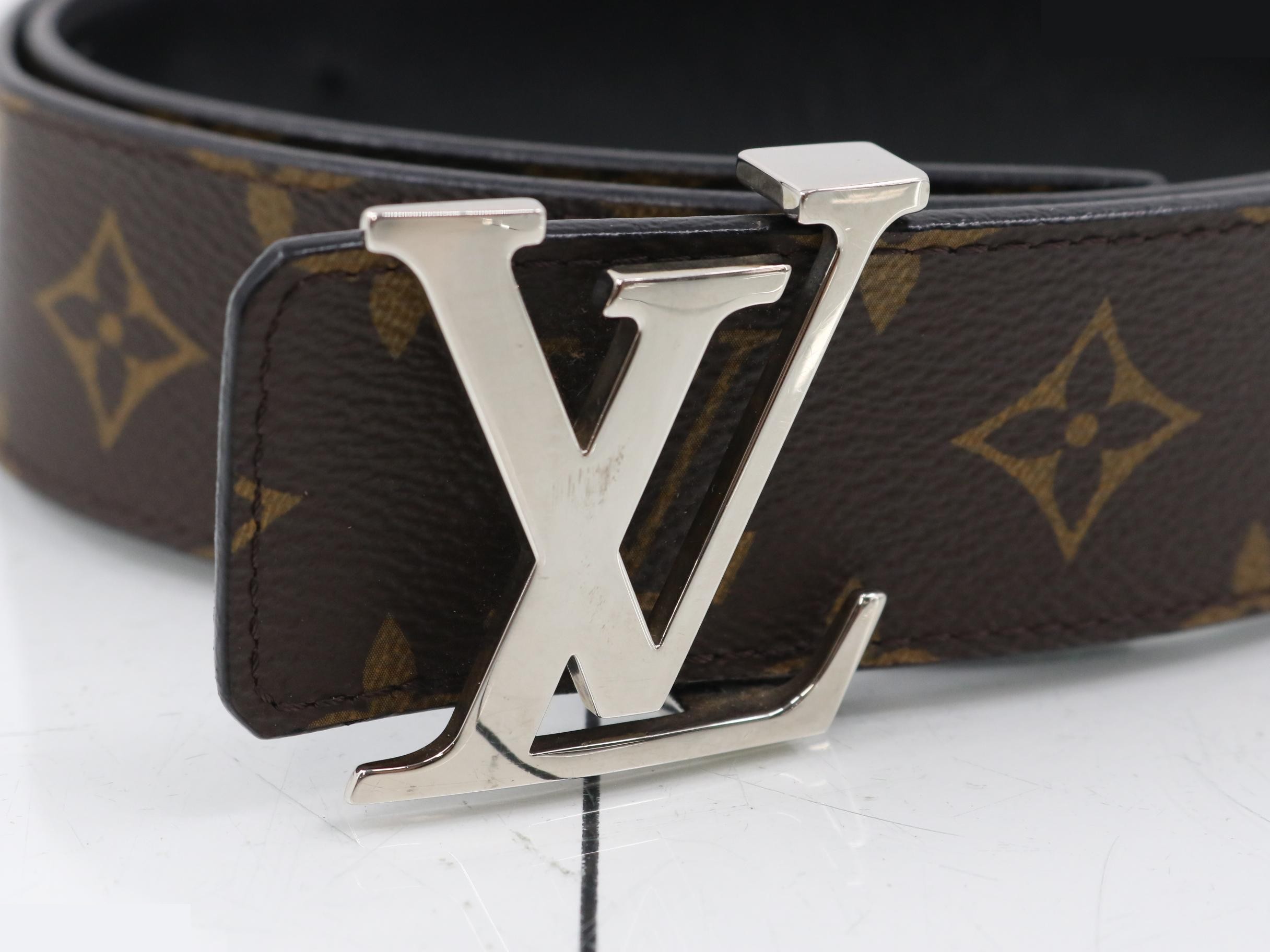 LV belt, initials, 40mm, monogram — view 3