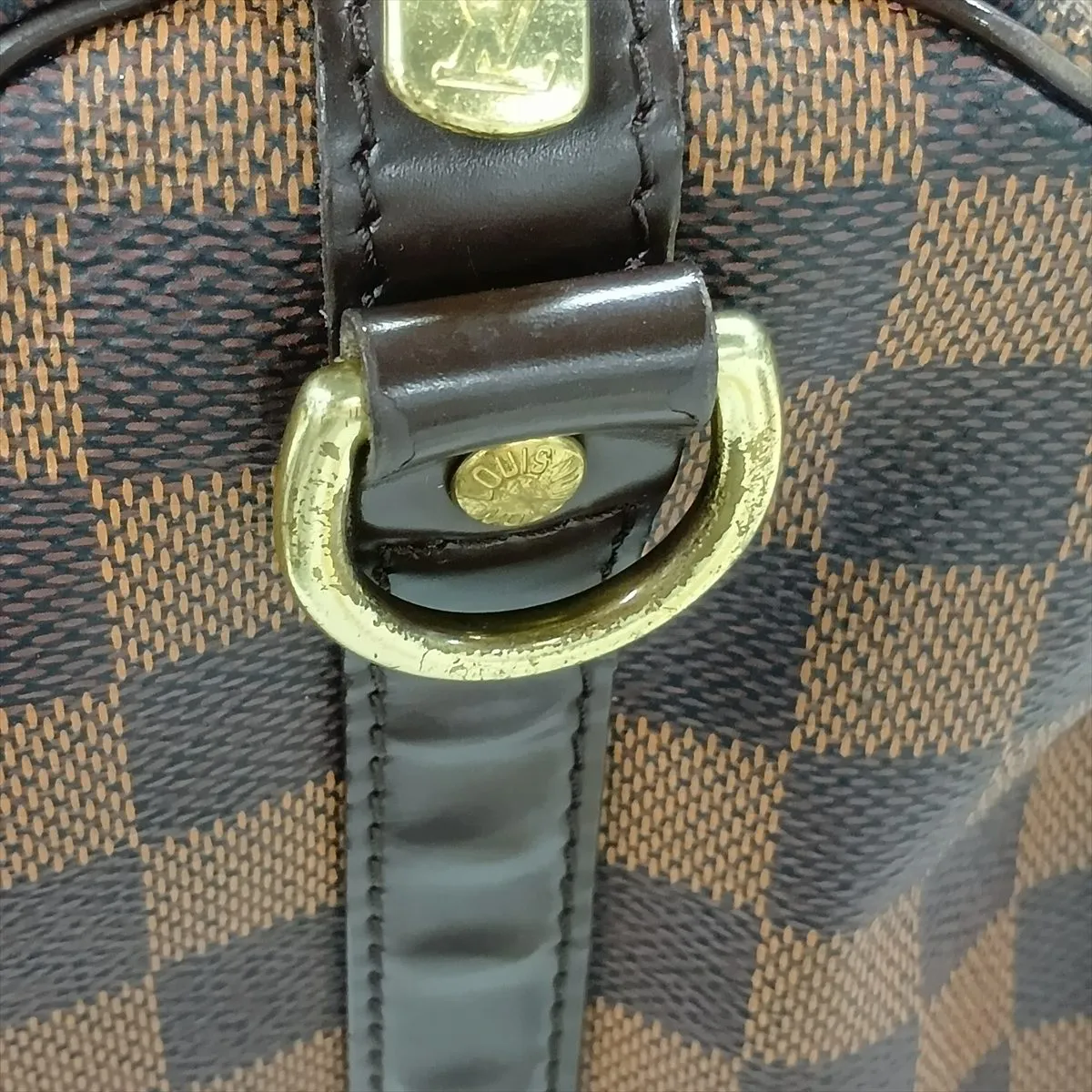 Damier Speedy Bandoulière 30 N41367 TR2115 Brown — view 12