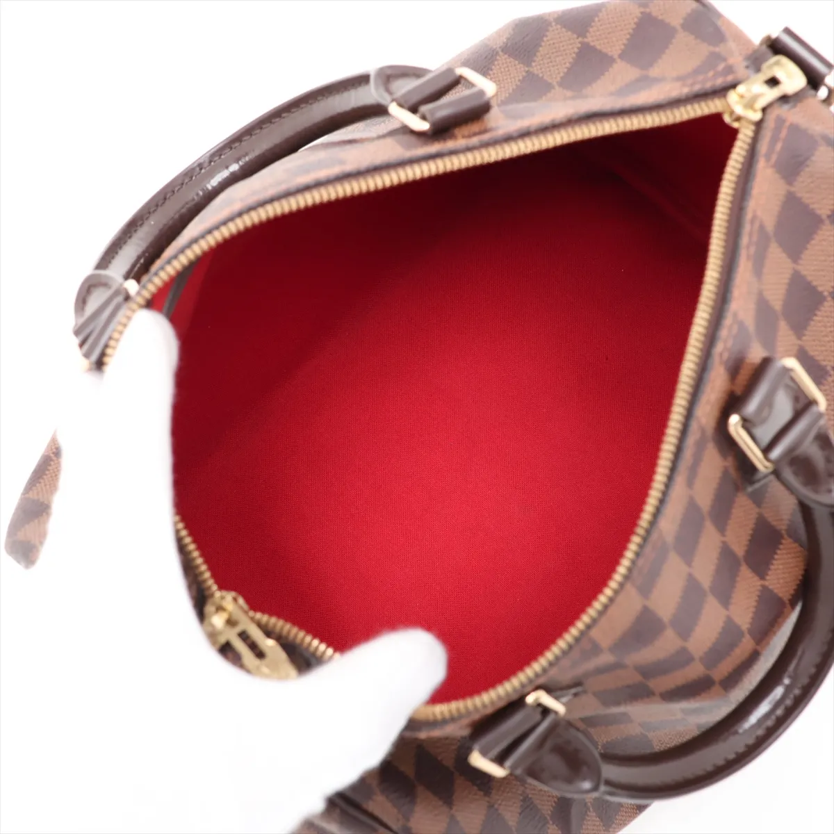 Damier Speedy Bandoulière 30 N41367 TR2115 Brown — view 8