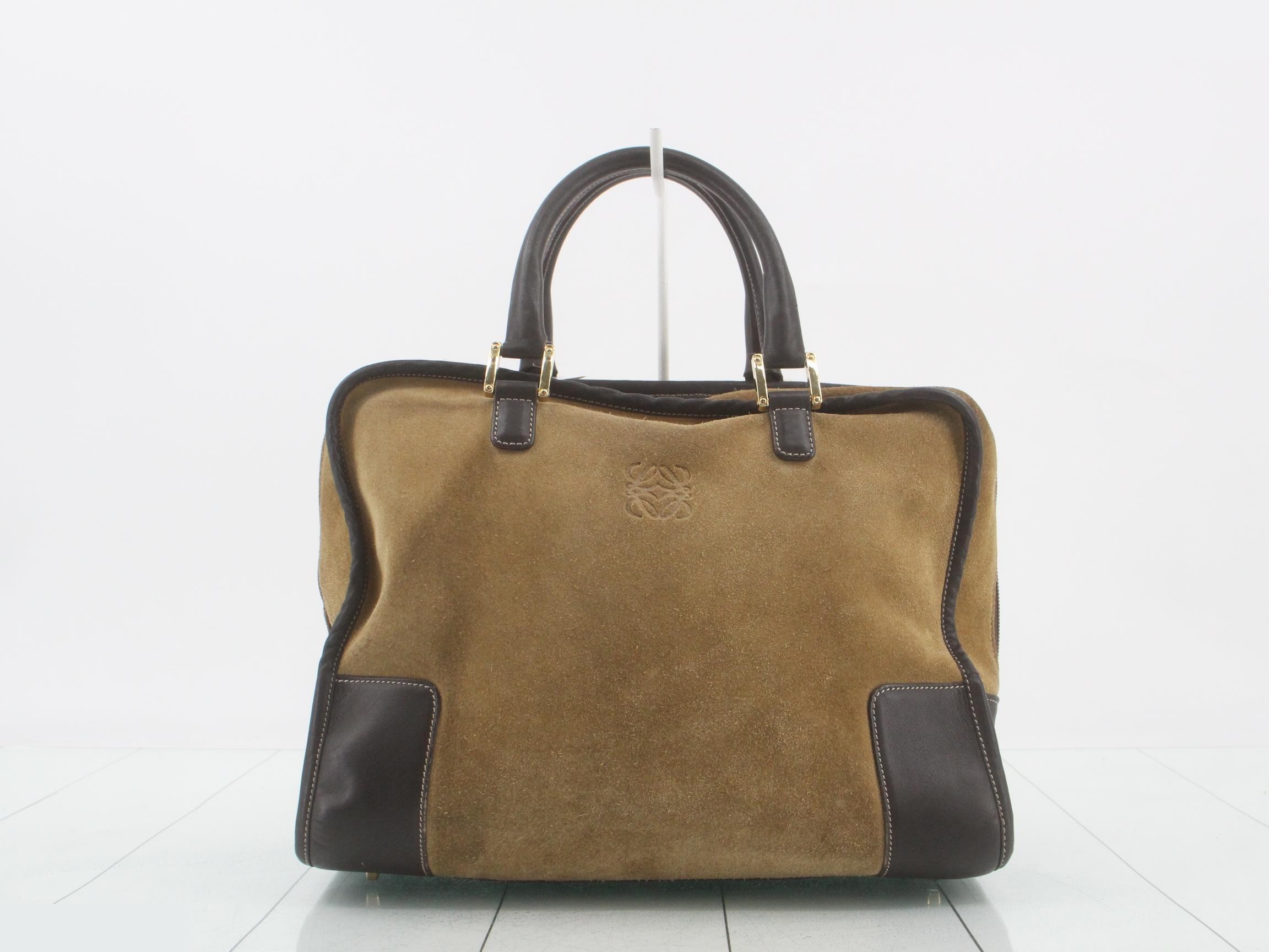 Amazona Suede Handbag