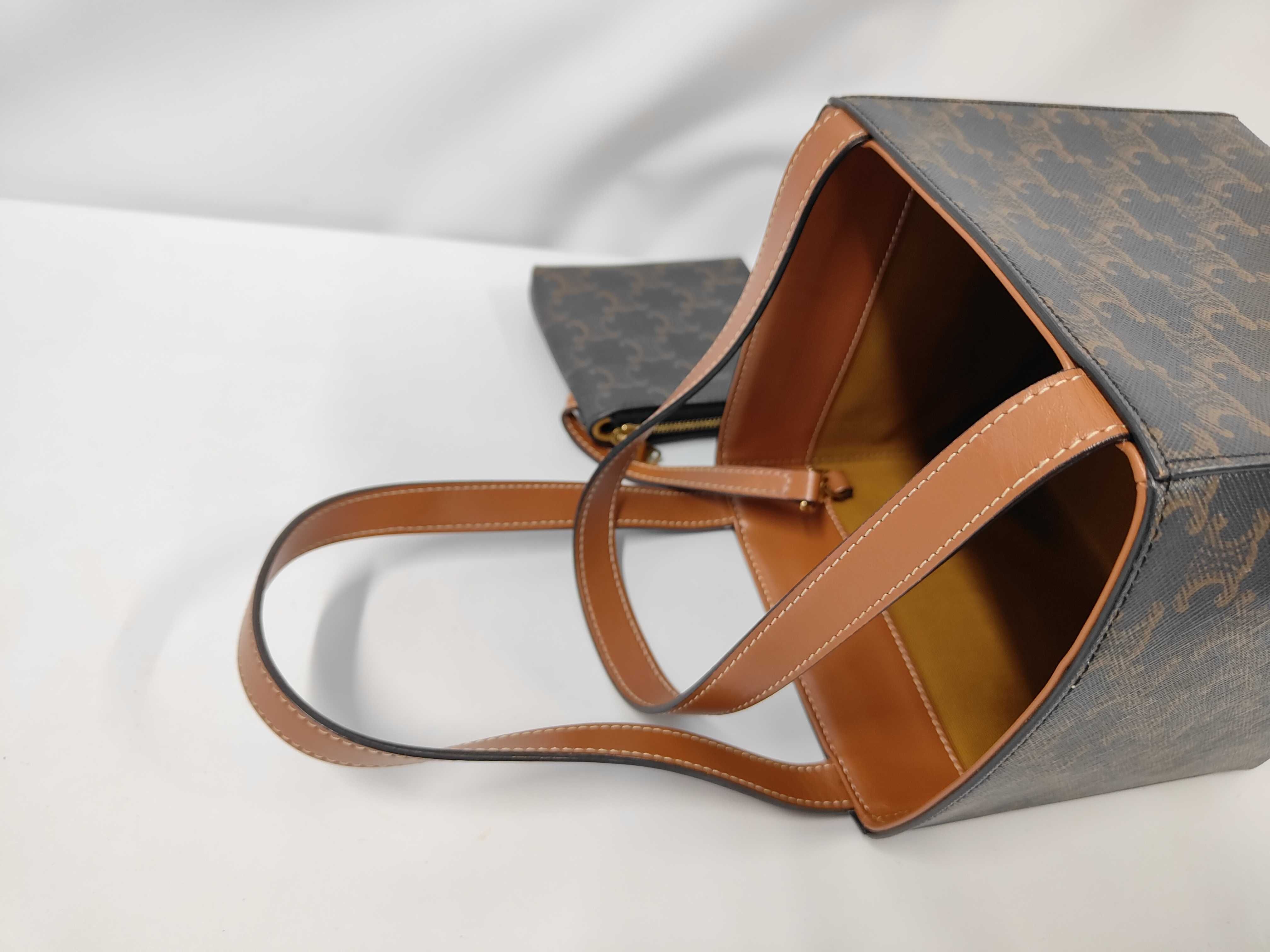 Cuir Triomphe Tan Shoulder Bag — view 5
